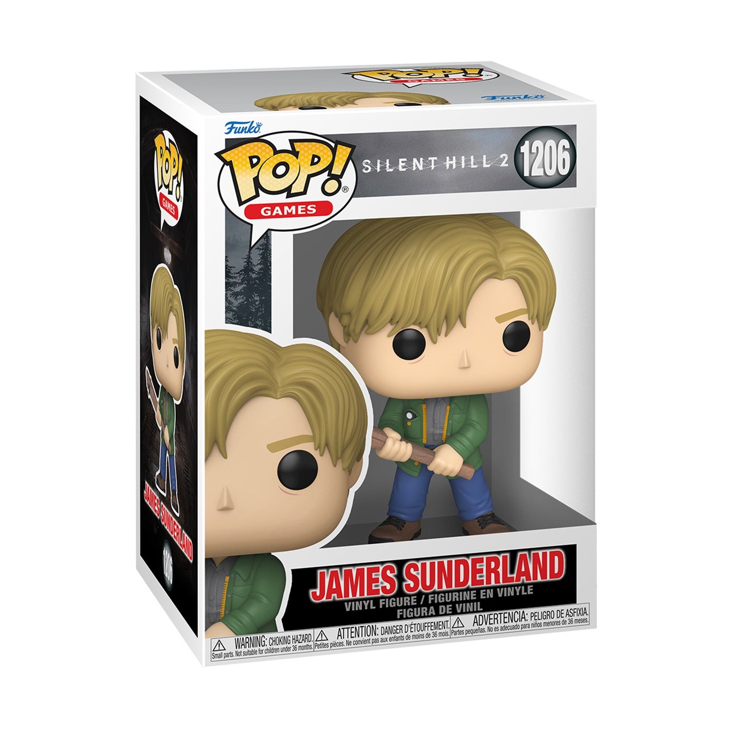 Funko Pop! Games: Silent Hill 2 - James Sunderland #1206 Vinyl Figure - Sunday Habit