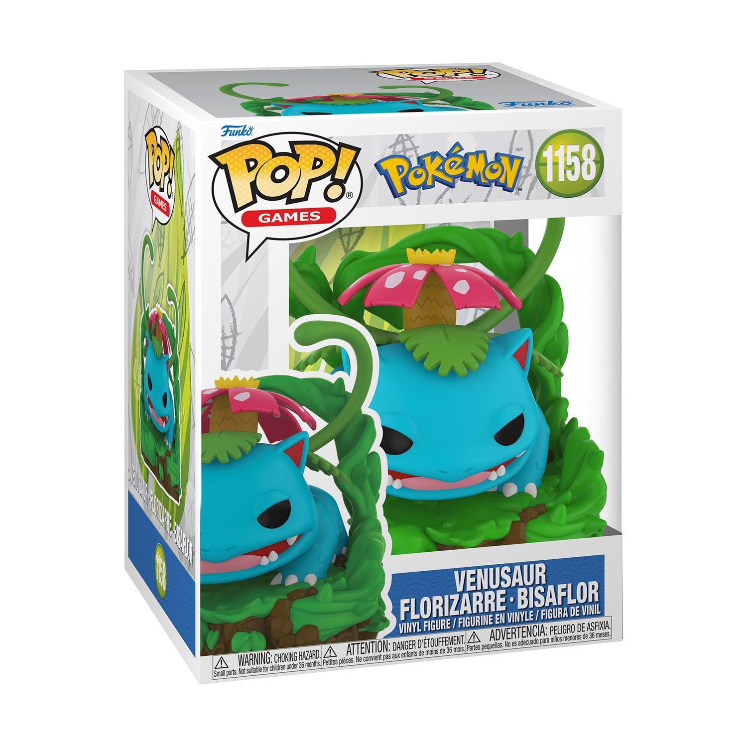 Funko Pop! Premium: Pokemon - Venusaur #1158 Vinyl Figure - Sunday Habit
