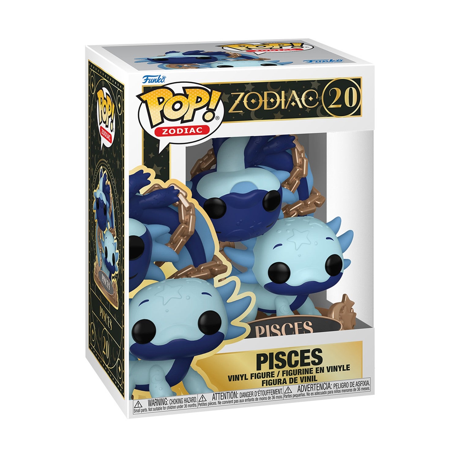 Funko Pop! Zodiac: Zodiac - Pisces #20 Vinyl Figure - Sunday Habit