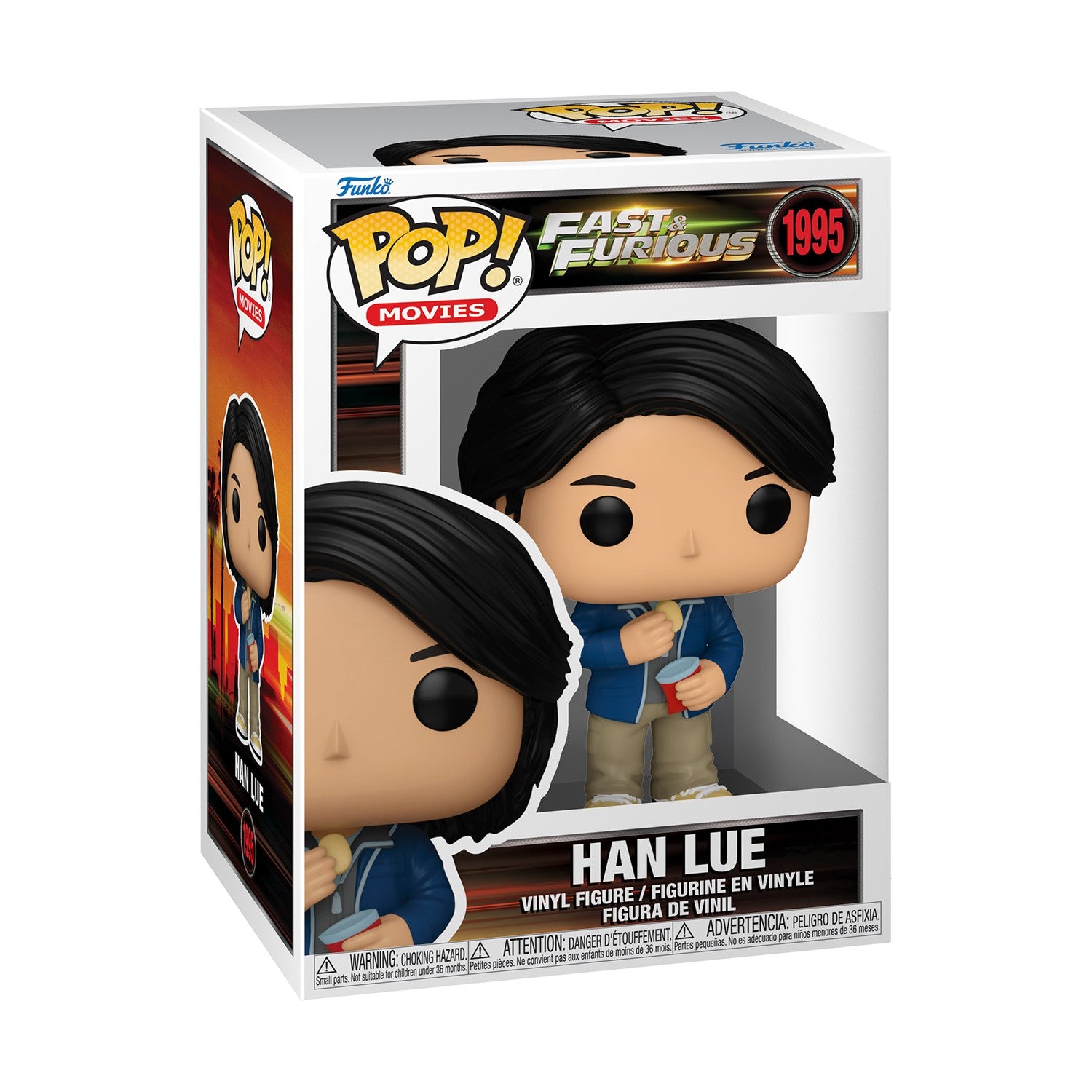 Funko Pop! Movies: Fast & Furious - Han Lue #1995 Vinyl Figure - Sunday Habit