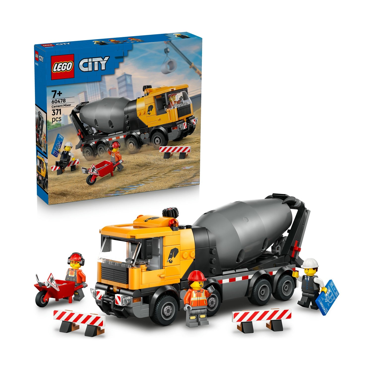 LEGO® City: Cement Mixer (60478) - Sunday Habit