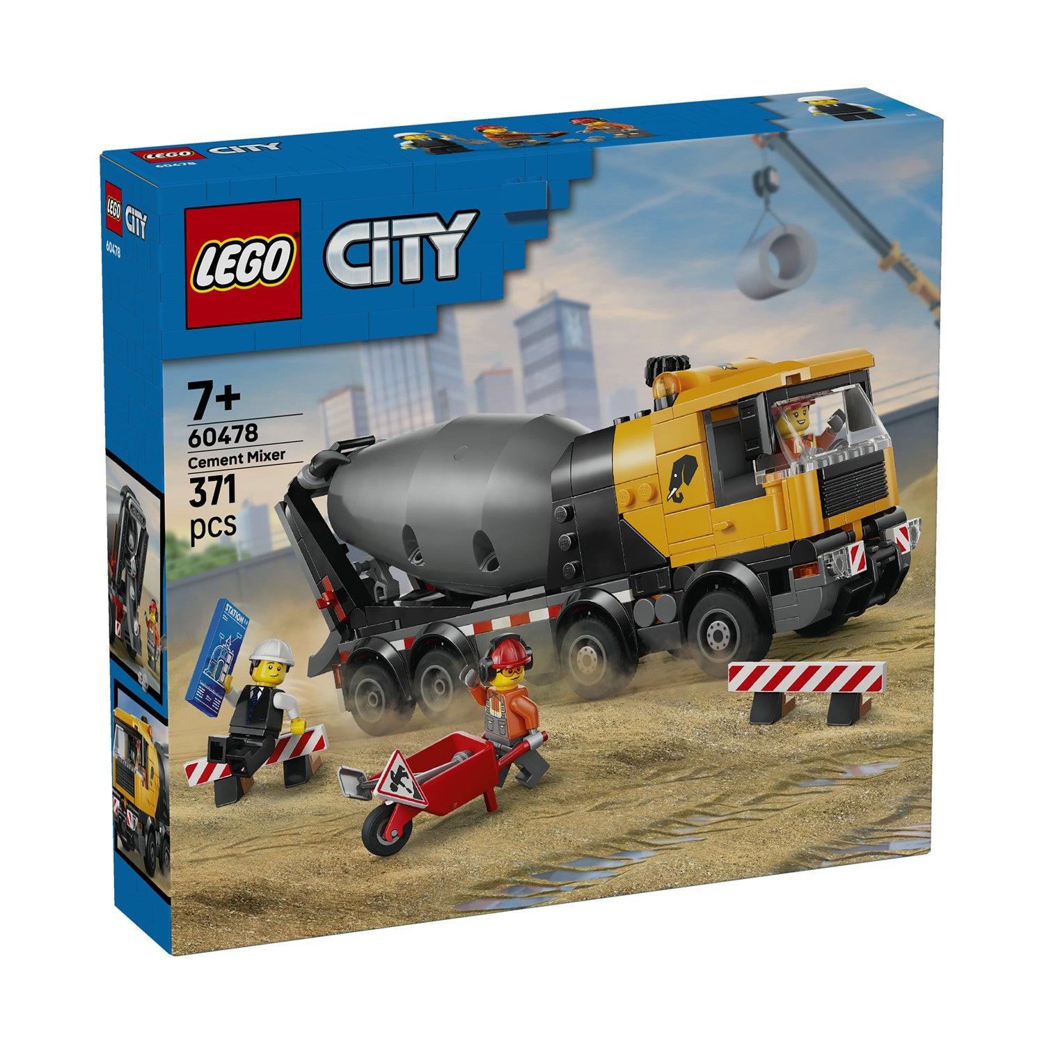 LEGO® City: Cement Mixer (60478) - Sunday Habit