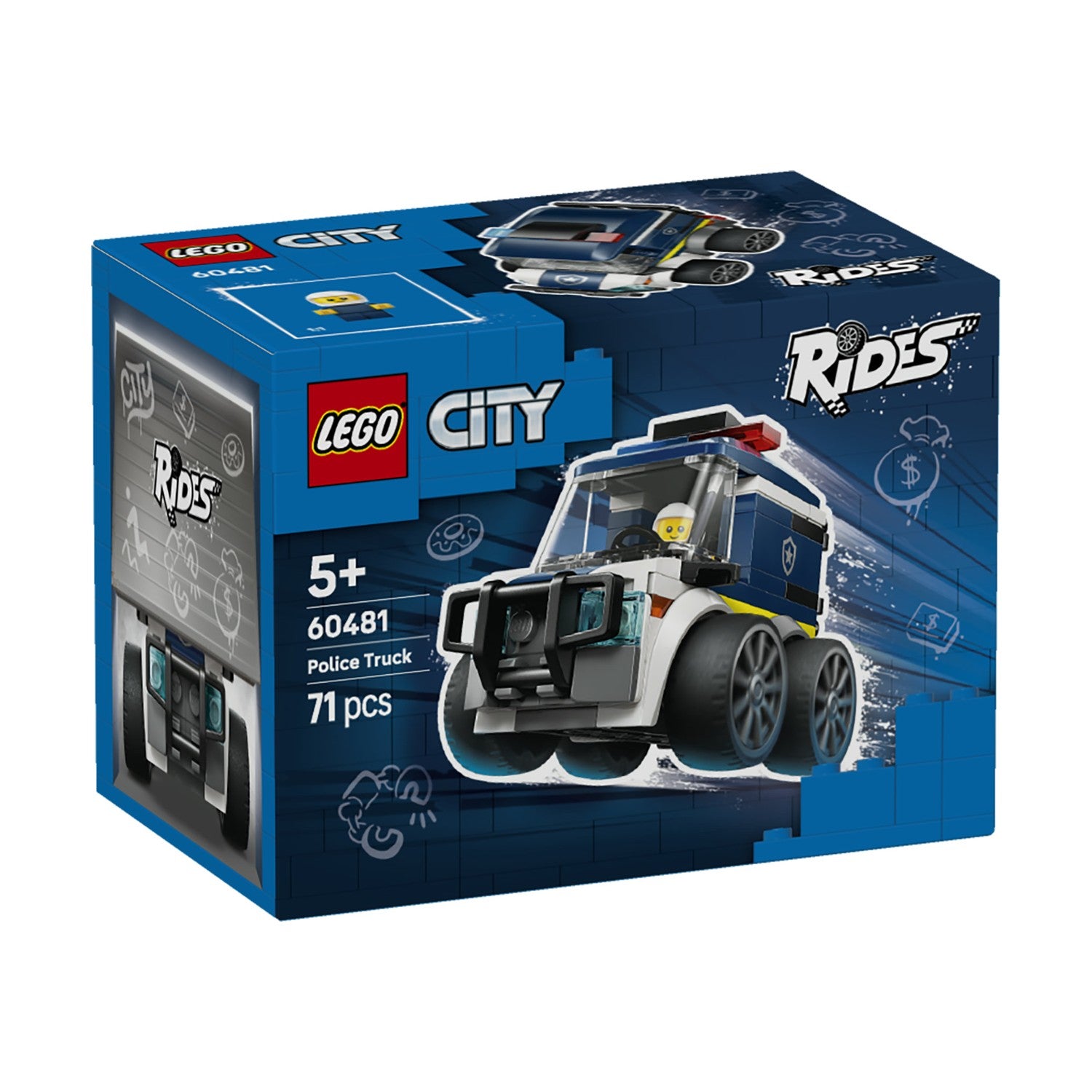 LEGO® City: Rides – Police Truck (60481) - Sunday Habit