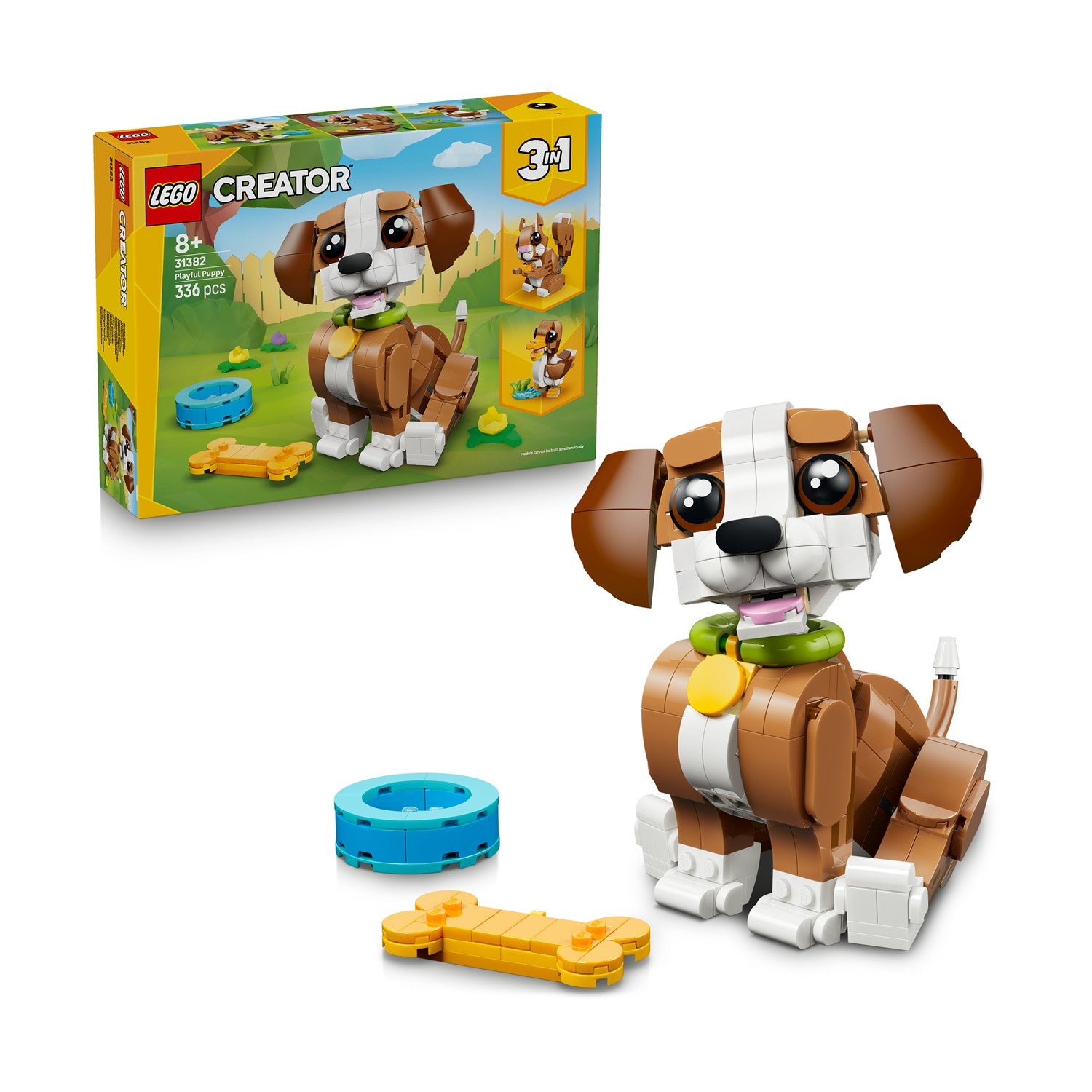 LEGO® Creator: Cute Animals: Playful Puppy Dog (31382) - Sunday Habit