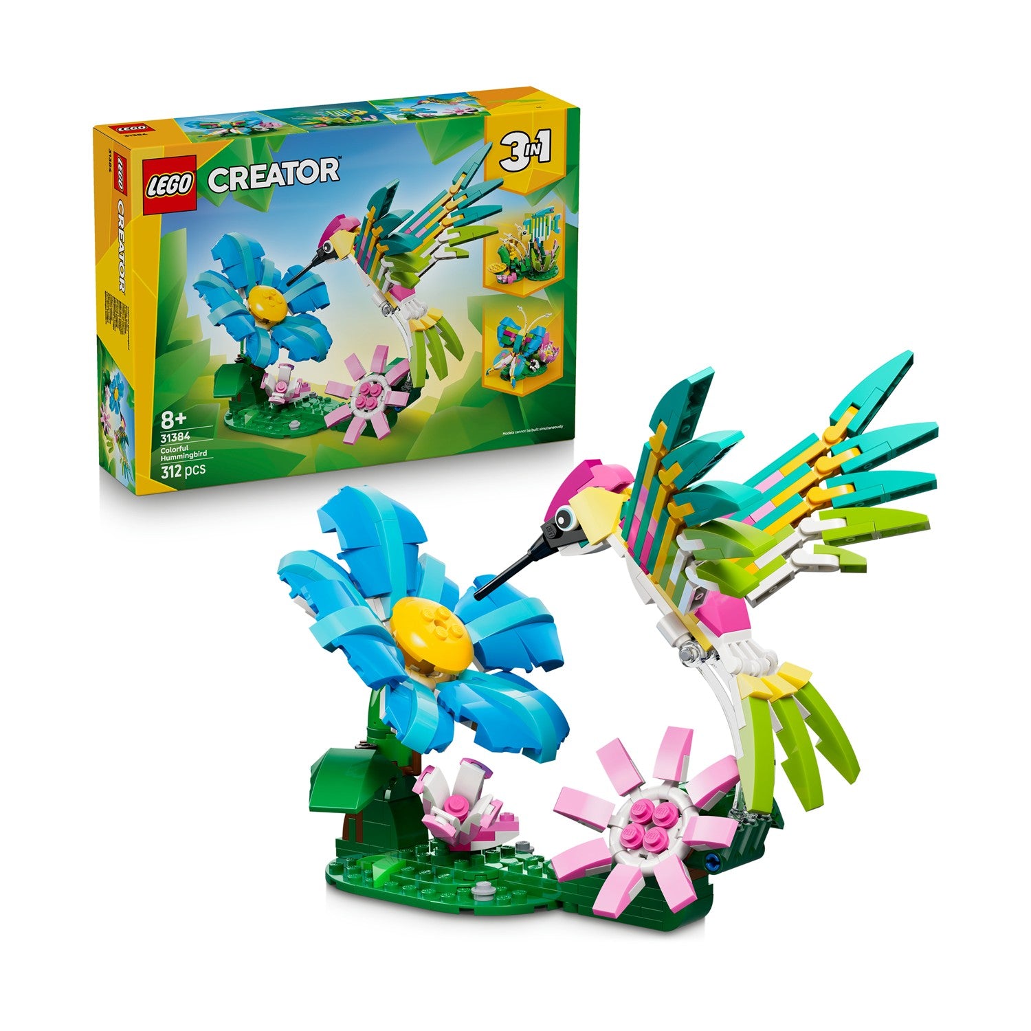 LEGO® Creator: Wild Animals: Colorful Hummingbird (31384) - Sunday Habit