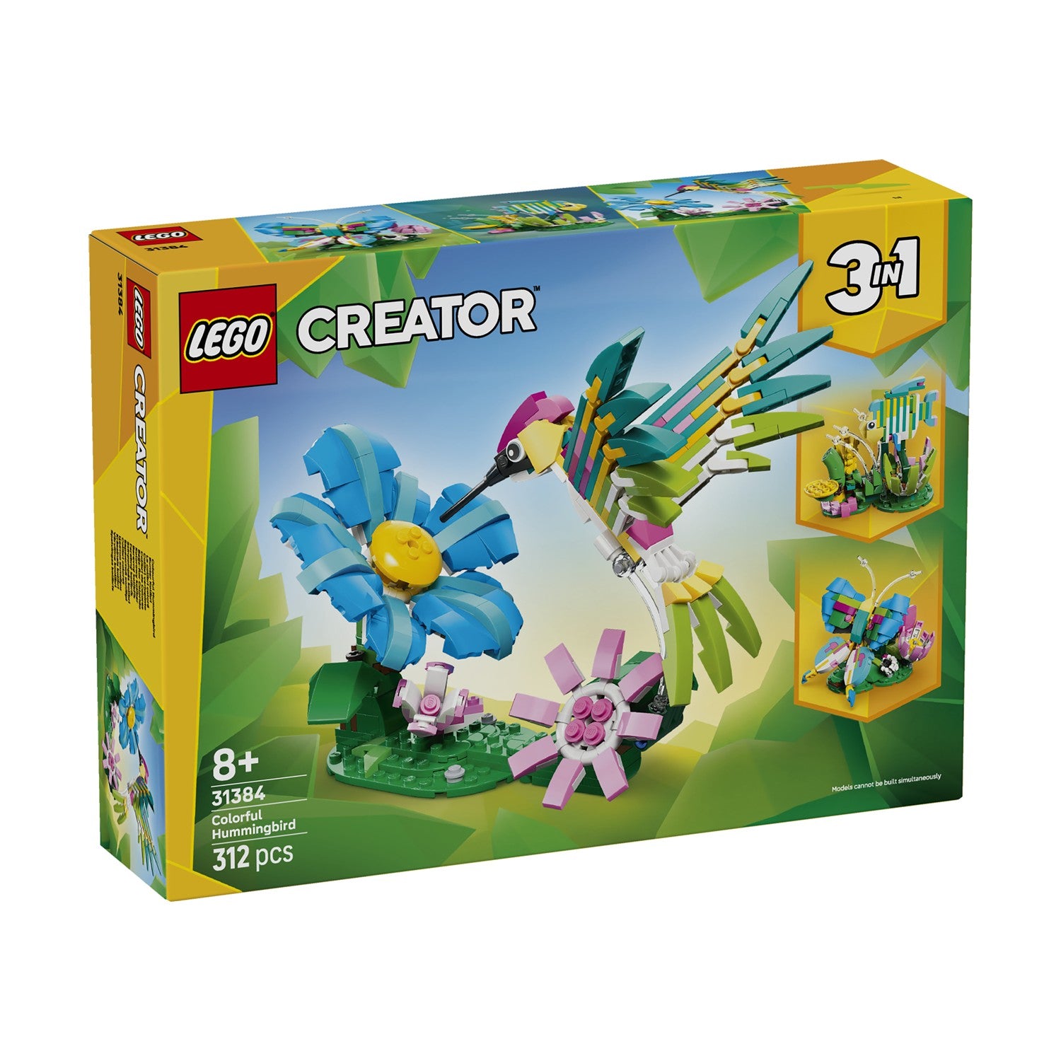 LEGO® Creator: Wild Animals: Colorful Hummingbird (31384) - Sunday Habit