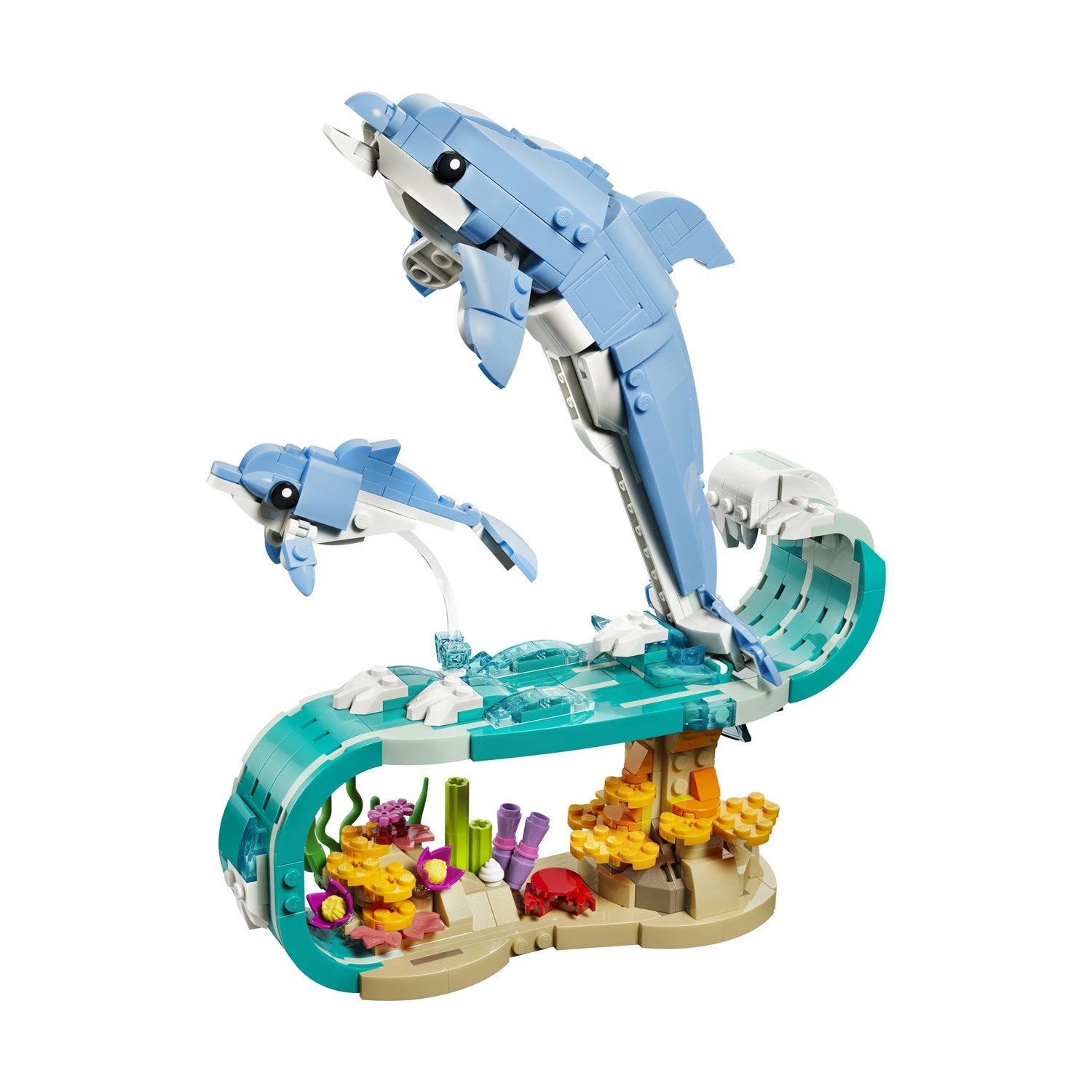 LEGO® Creator: Sea Animals: Beautiful Dolphins (31385) - Sunday Habit