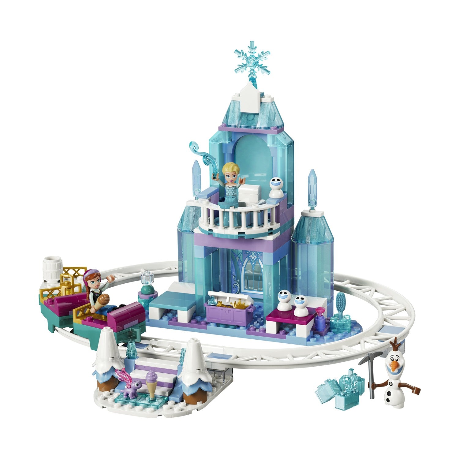 LEGO® Disney: Frozen Elsa’s Ice Castle & Snow Ride Adventure (43281) - Sunday Habit
