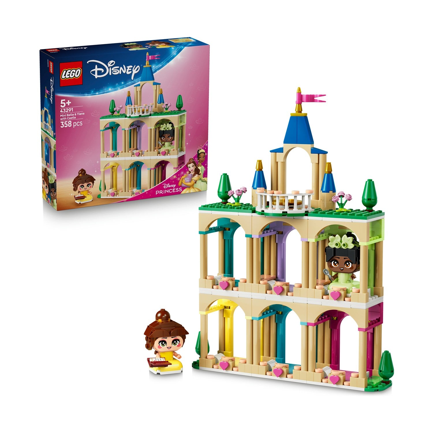 LEGO® Disney Princess: Mini Belle & Tiana with Castle (43291) - Sunday Habit