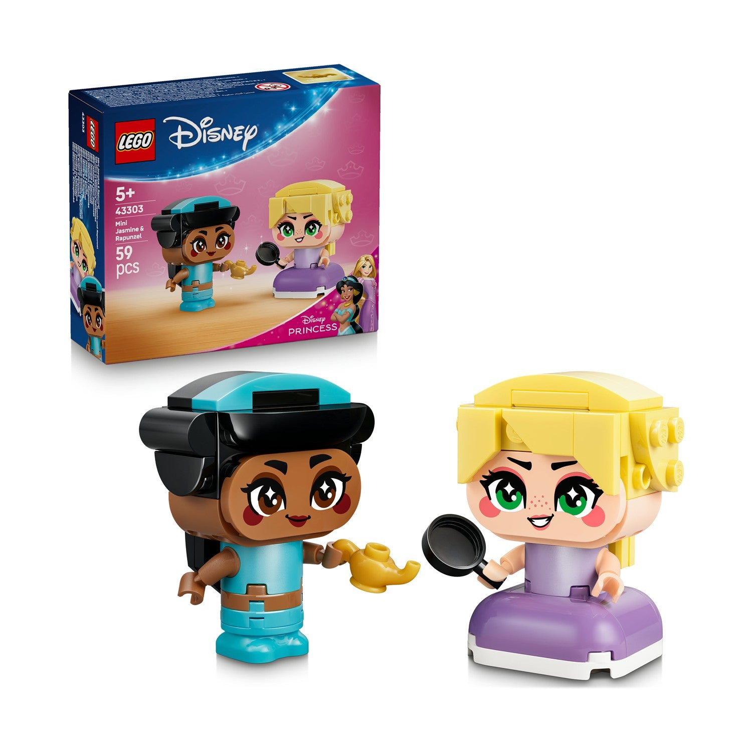 LEGO® Disney Princess: Mini Jasmine & Rapunzel (43303) - Sunday Habit