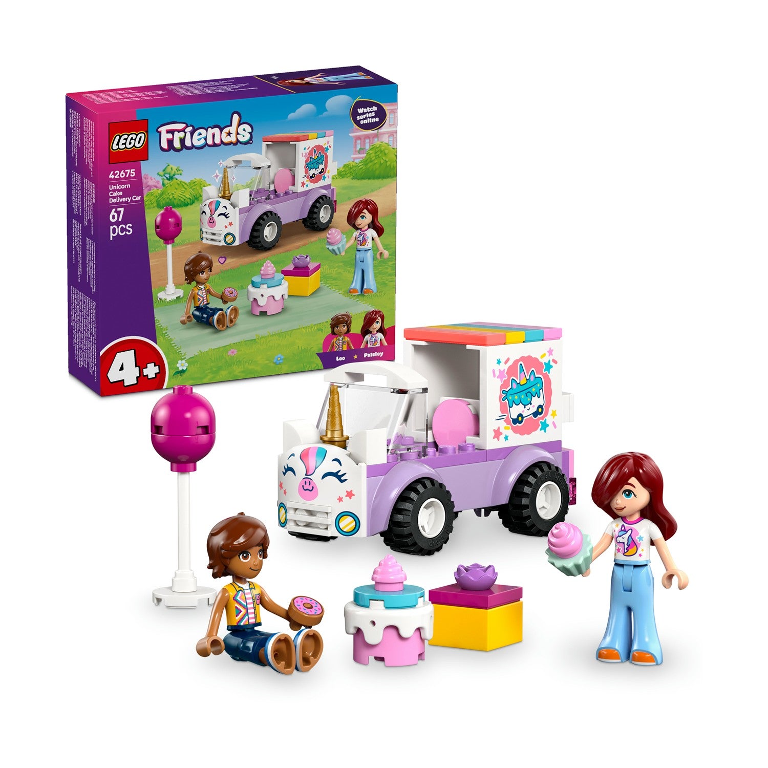 LEGO® Friends: Unicorn Cake Delivery Car (42675) - Sunday Habit