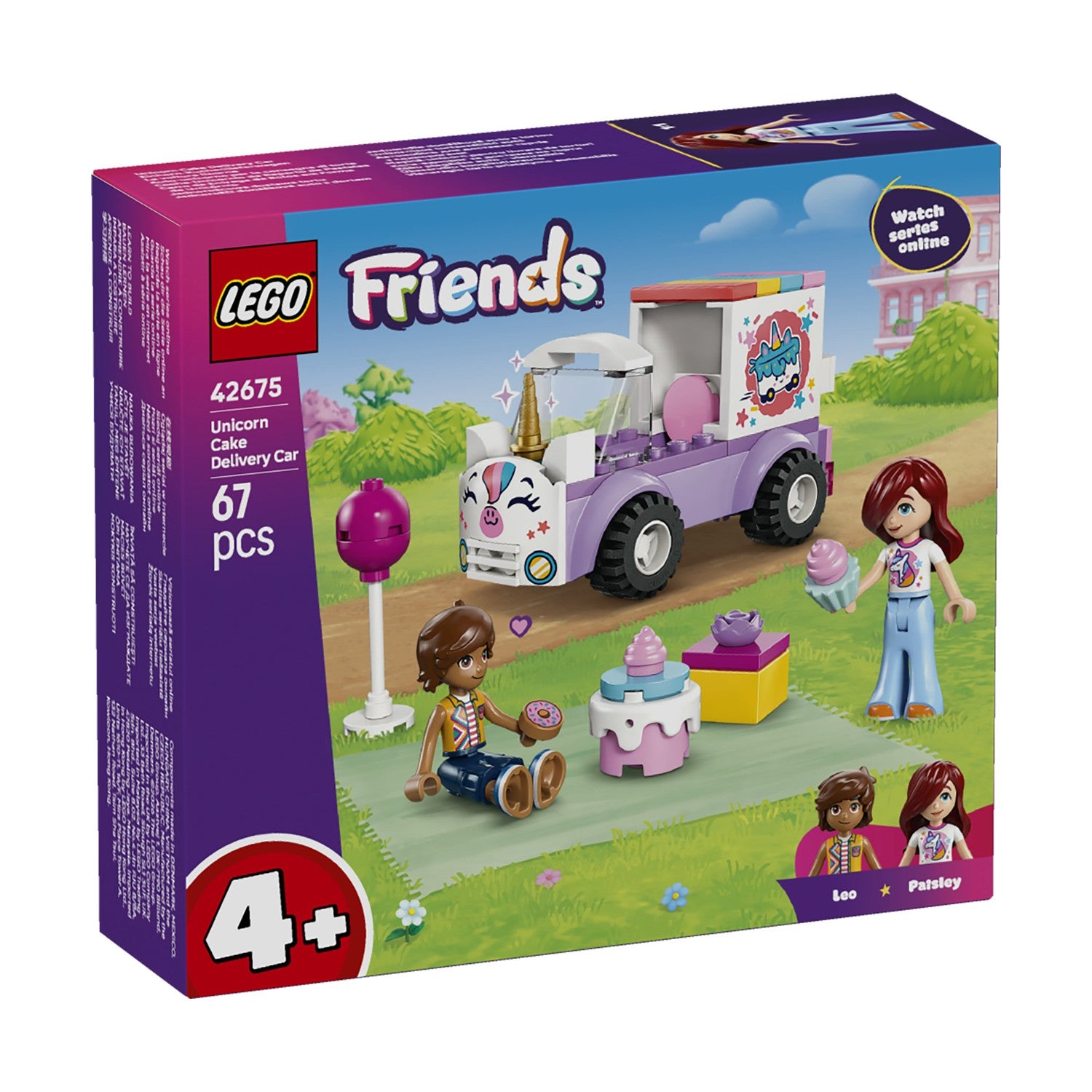 LEGO® Friends: Unicorn Cake Delivery Car (42675) - Sunday Habit