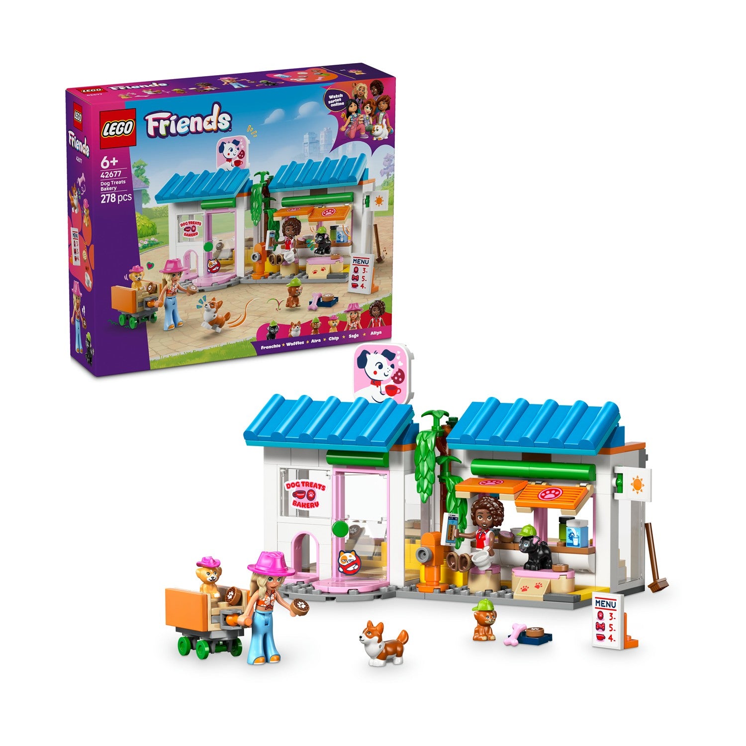 LEGO® Friends: Dog Treats Bakery (42677) - Sunday Habit