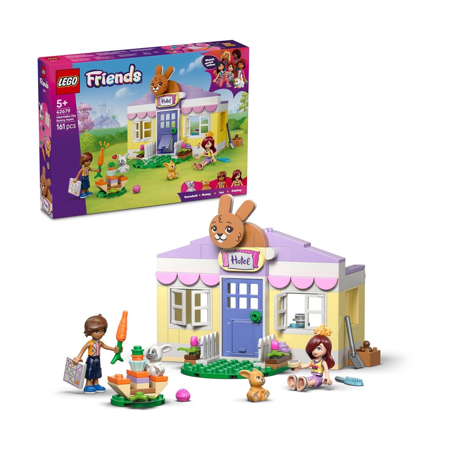LEGO® Friends: Heartlake City Bunny Hotel (42679) - Sunday Habit