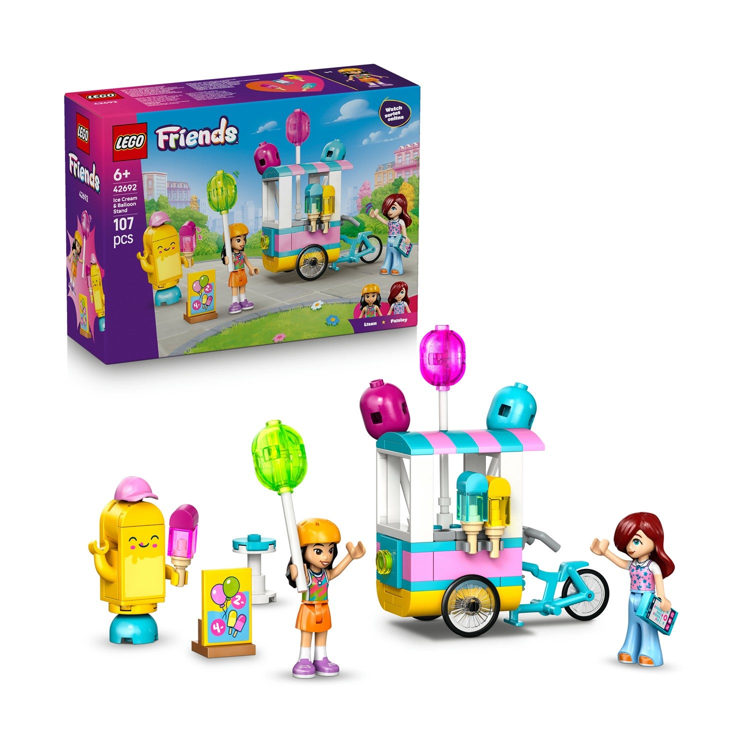LEGO® Friends: Ice Cream & Balloon Stand (42692) - Sunday Habit