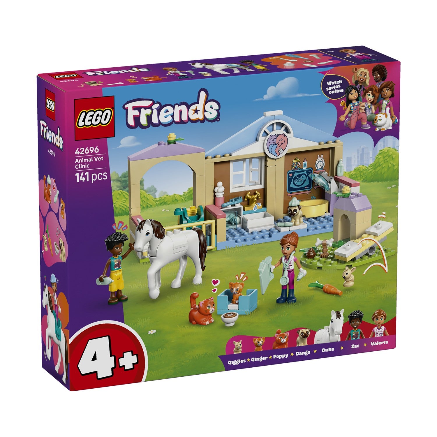 LEGO® Friends: Animal Vet Clinic (42696) - Sunday Habit