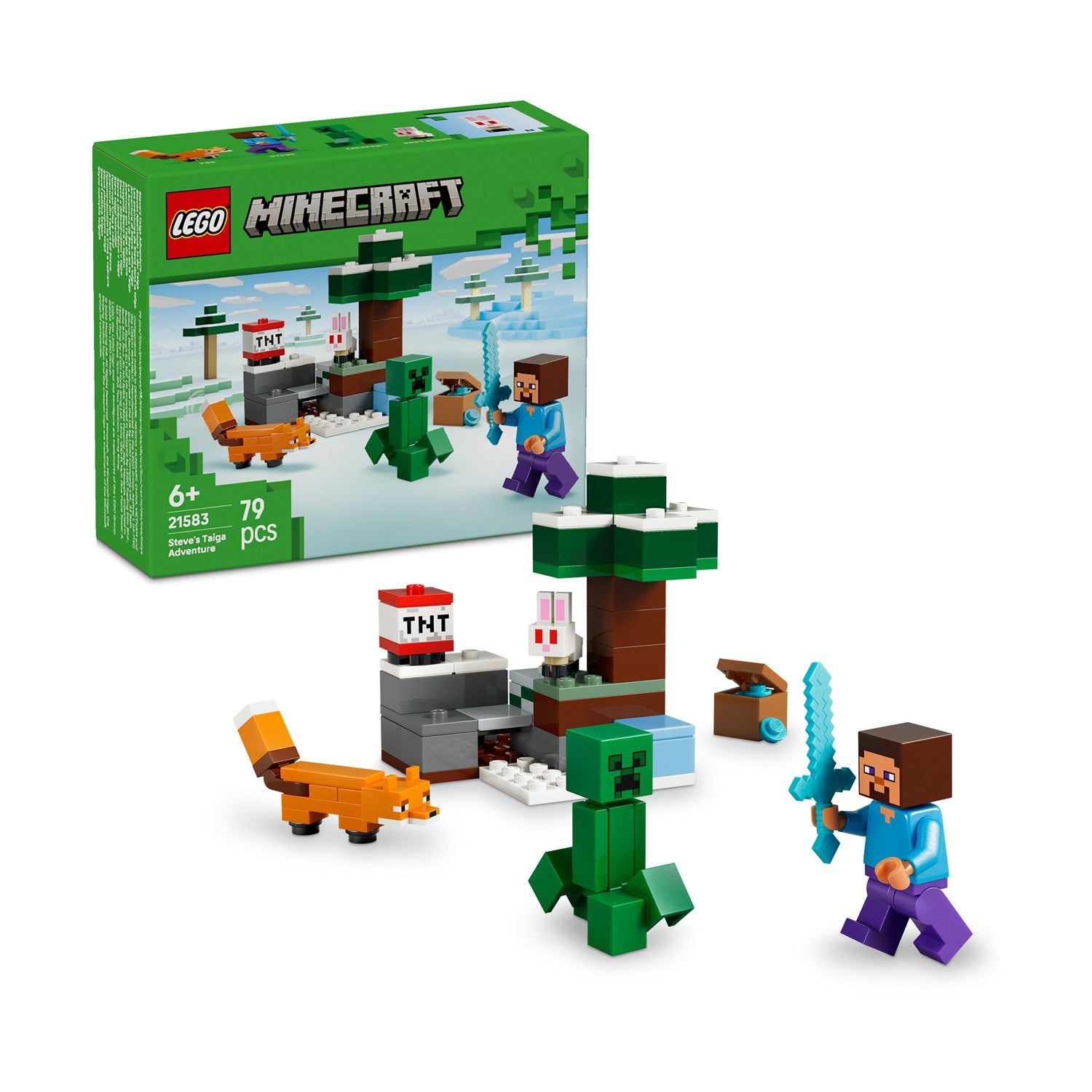 LEGO® Minecraft®: Steve’s Taiga Adventure (21583) - Sunday Habit
