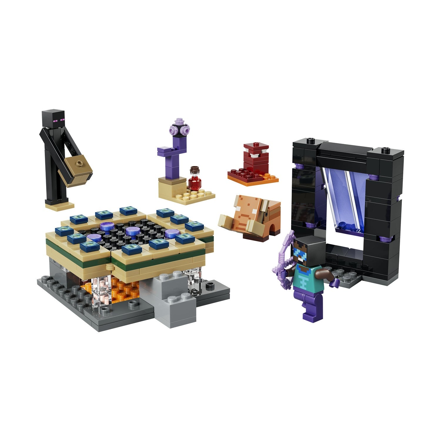 LEGO® Minecraft®: Nether & End Portal Journey (21584) - Sunday Habit