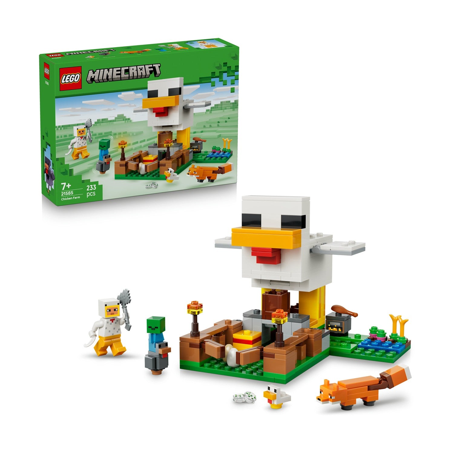 LEGO® Minecraft®: Chicken Farm (21585) - Sunday Habit