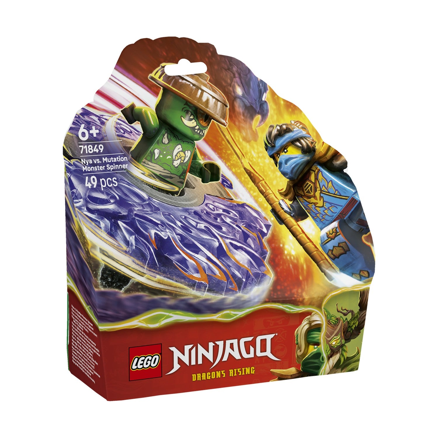 LEGO® NINJAGO®: Nya vs. Mutation Monster Spinner (71849) - Sunday Habit