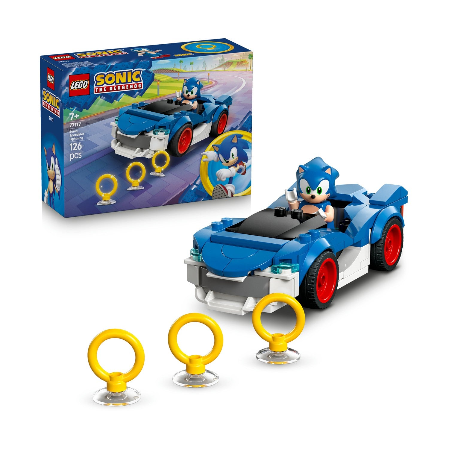 LEGO® Sonic the Hedgehog™: Sonic Speedster Lightning (77117) - Sunday Habit