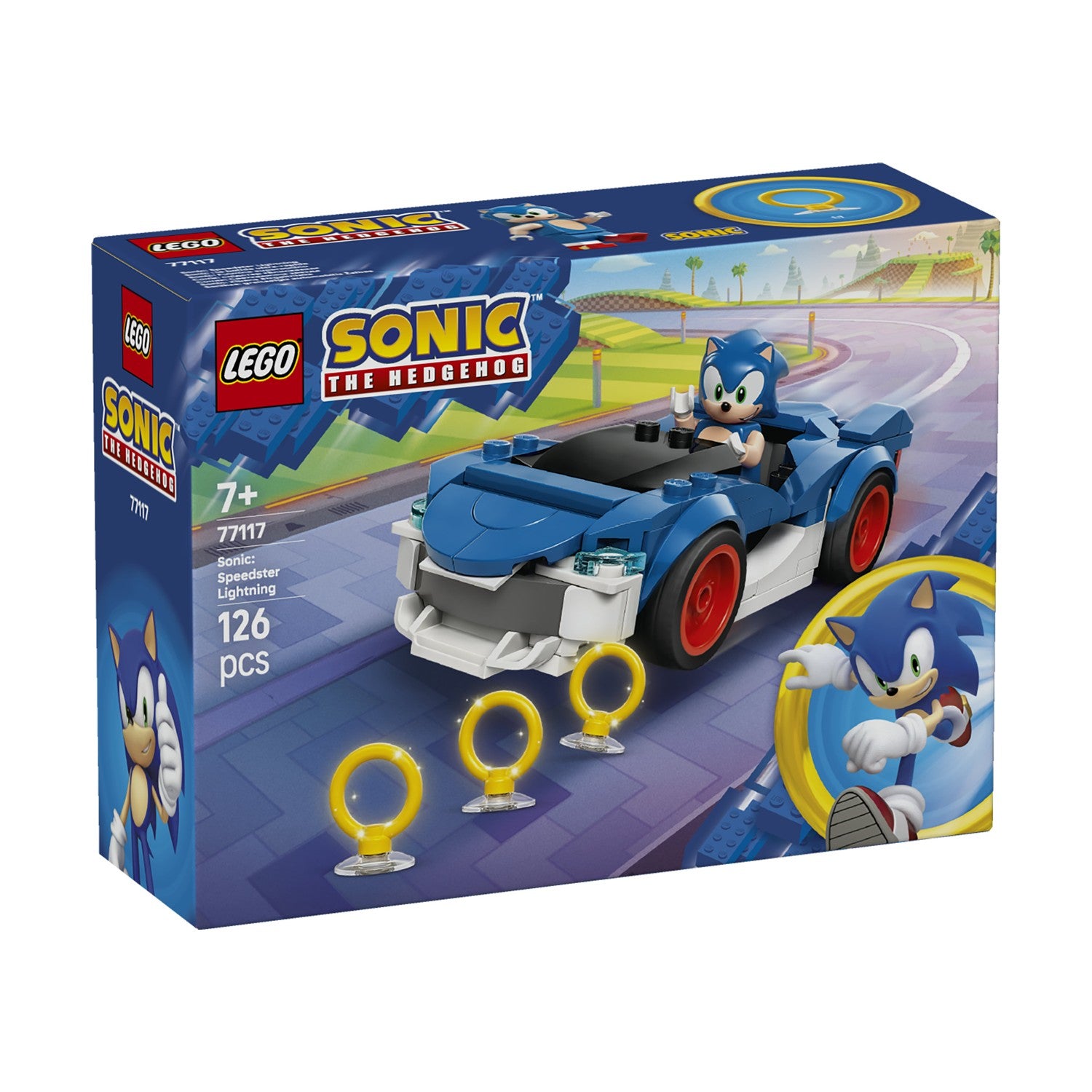 LEGO® Sonic the Hedgehog™: Sonic Speedster Lightning (77117) - Sunday Habit