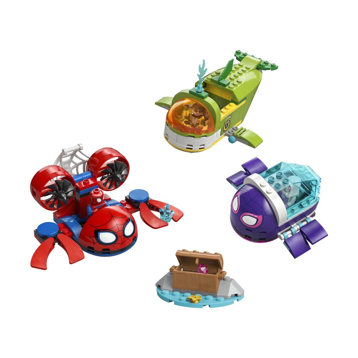 LEGO® Marvel: Spidey And His Amazing Friends Spidey: Underwater Vehicles (11207) - Sunday Habit