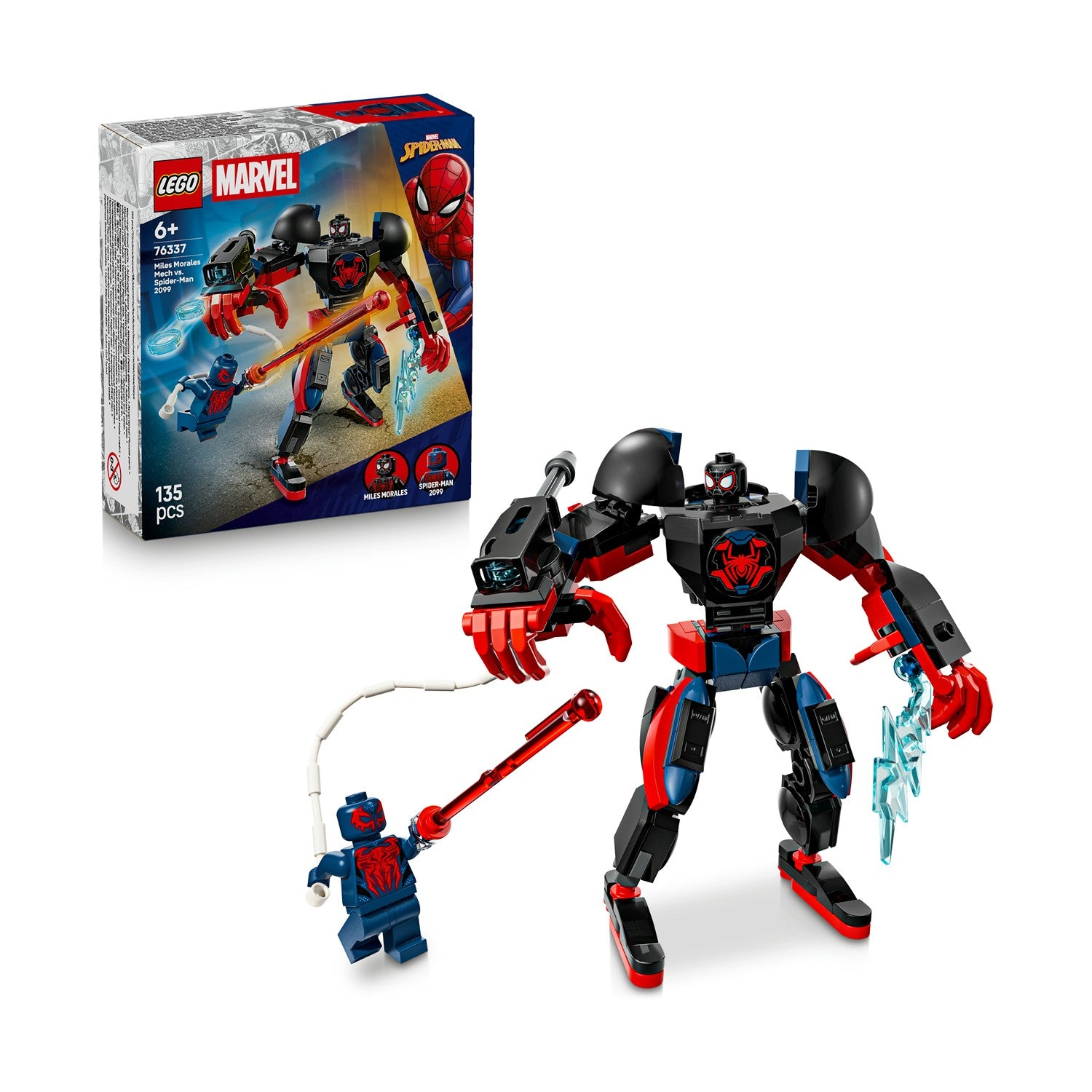 LEGO® Marvel: Miles Morales Mech vs. Spider-Man 2099 (76337) - Sunday Habit