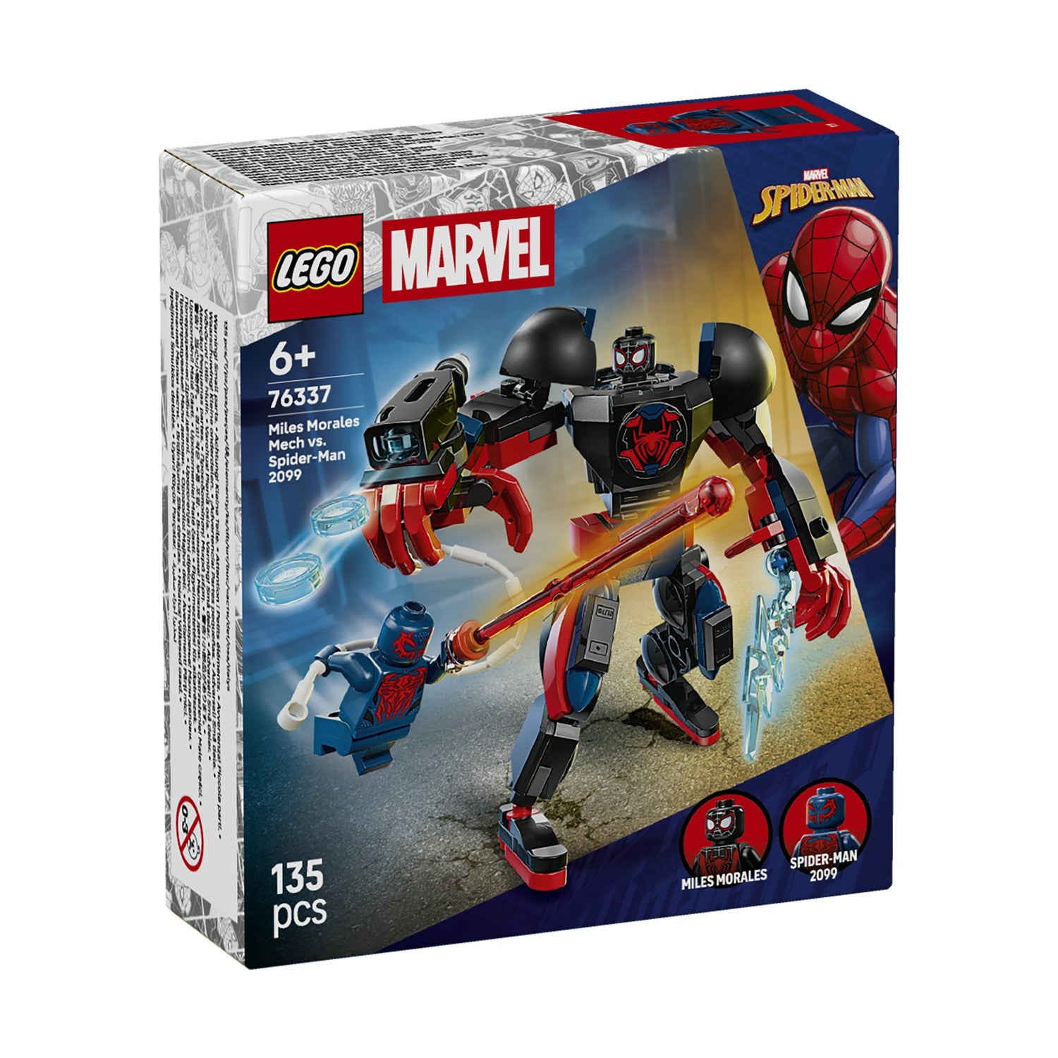 LEGO® Marvel: Miles Morales Mech vs. Spider-Man 2099 (76337) - Sunday Habit