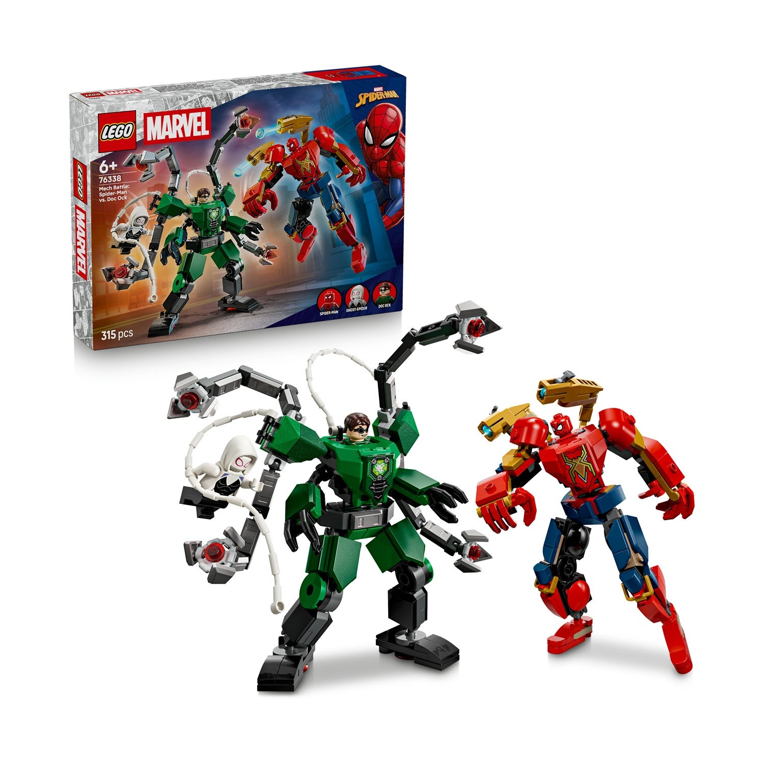 LEGO® Marvel: Mech Battle: Spider-Man vs. Doc Ock (76338) - Sunday Habit