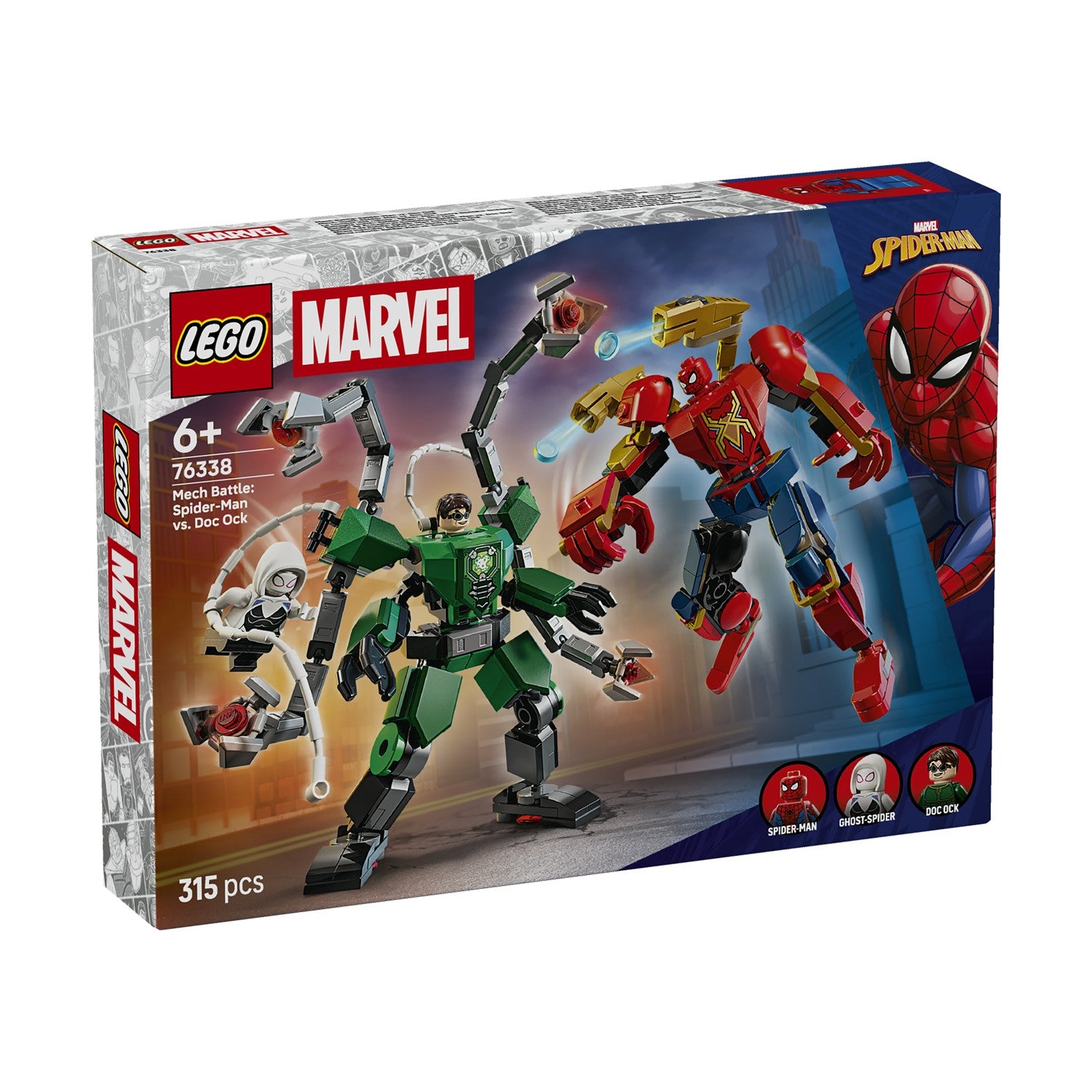 LEGO® Marvel: Mech Battle: Spider-Man vs. Doc Ock (76338) - Sunday Habit