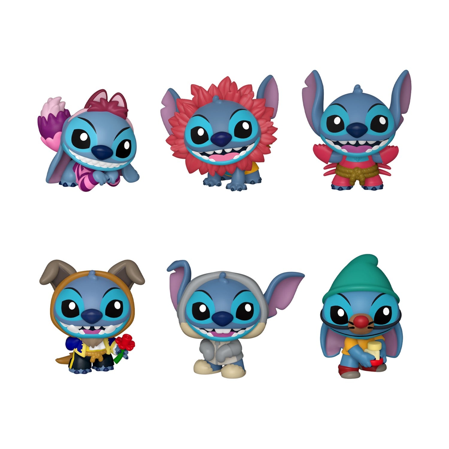 Funko Minis Disney: Lilo & Stitch - Stitch in Costume (Random) Vinyl Figures - Sunday Habit