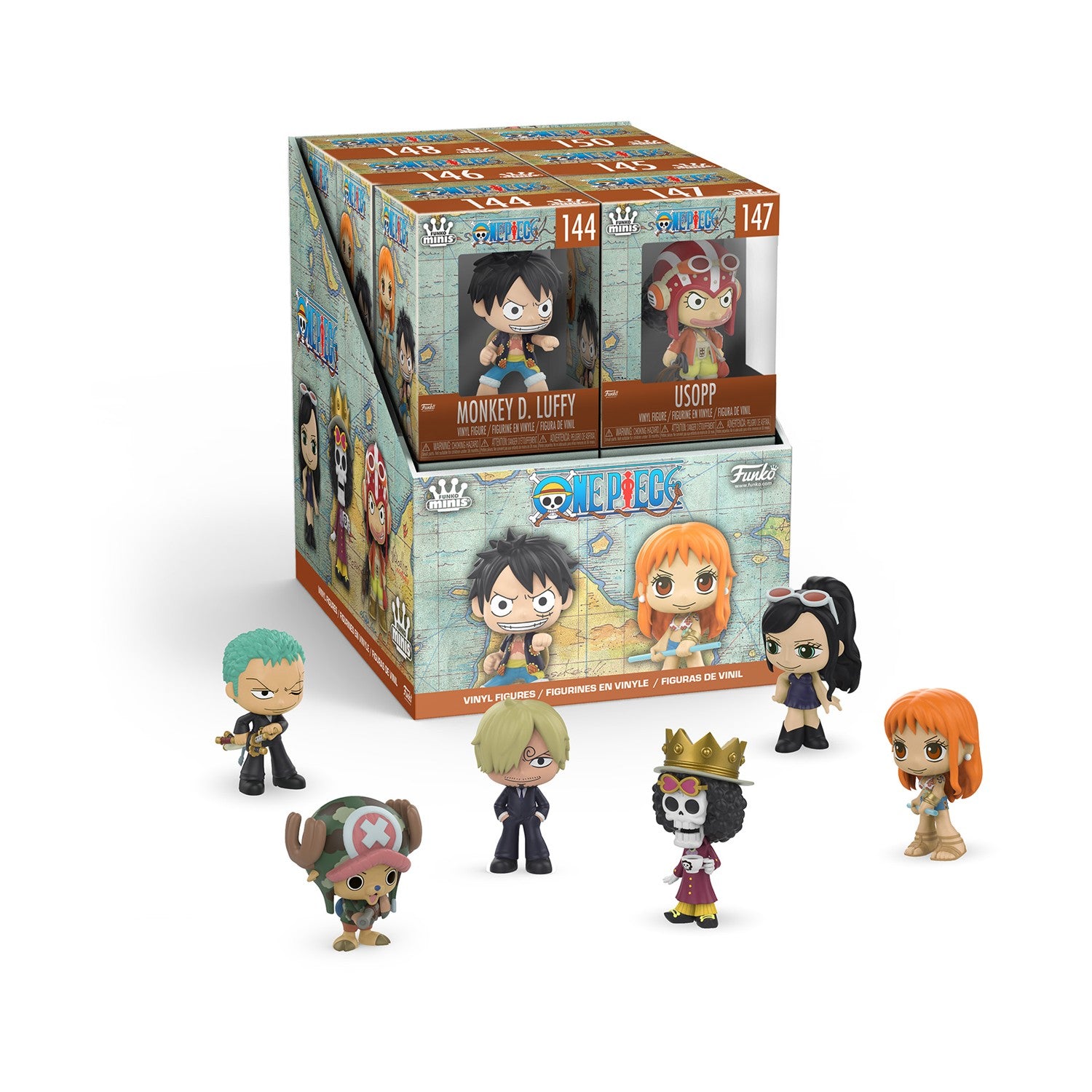 Funko Minis: One Piece (Random) Vinyl Figures - Sunday Habit