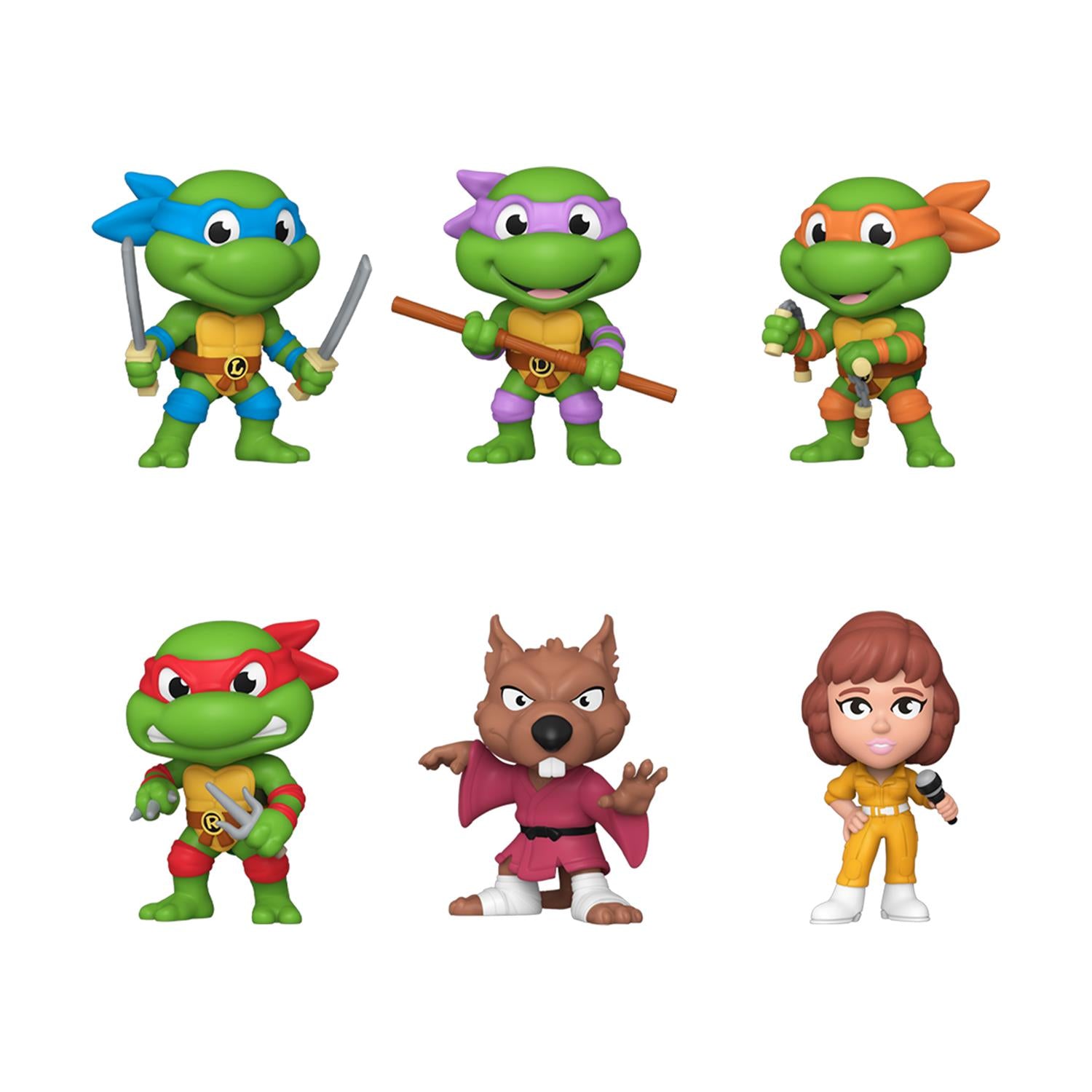 Funko Minis: The Mutant Teenage Ninja Turtles (Random) Vinyl Figures - Sunday Habit