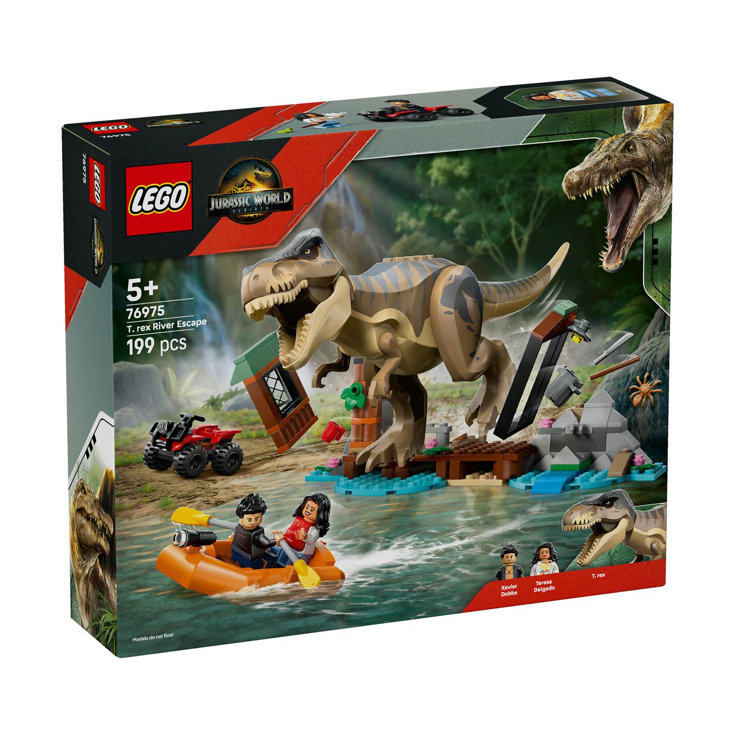 LEGO® Jurassic World: T. Rex River Escape (76975) - Sunday Habit