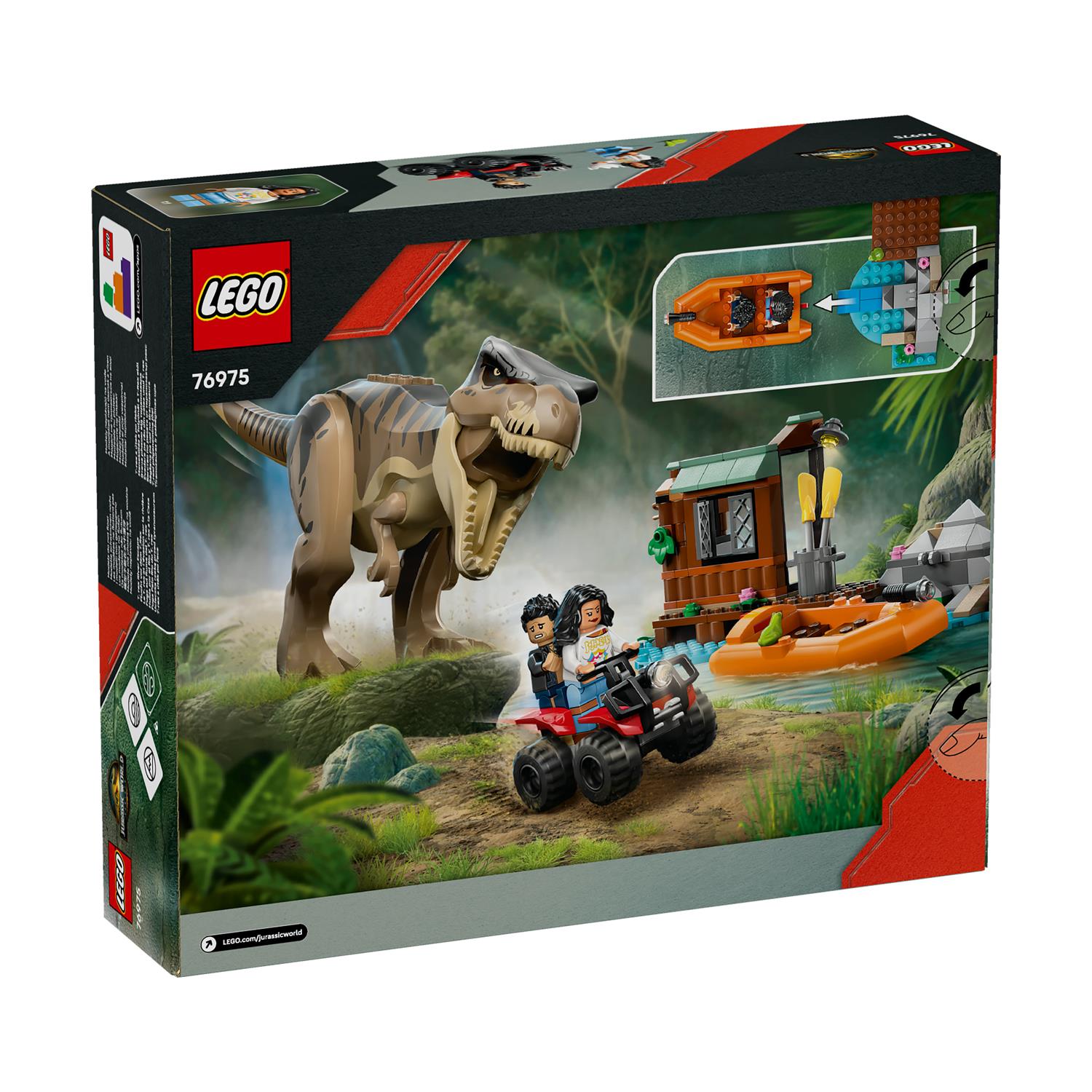 LEGO® Jurassic World: T. Rex River Escape (76975) - Sunday Habit