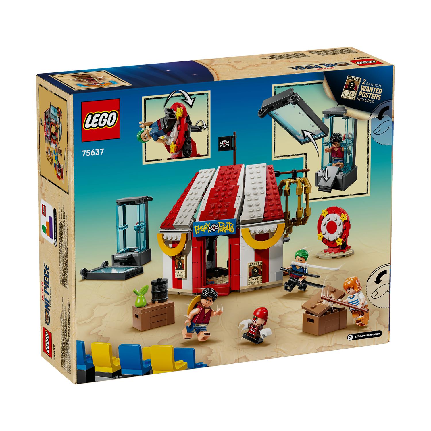 LEGO® One Piece: Buggy the Clown’s Circus Tent (75637)