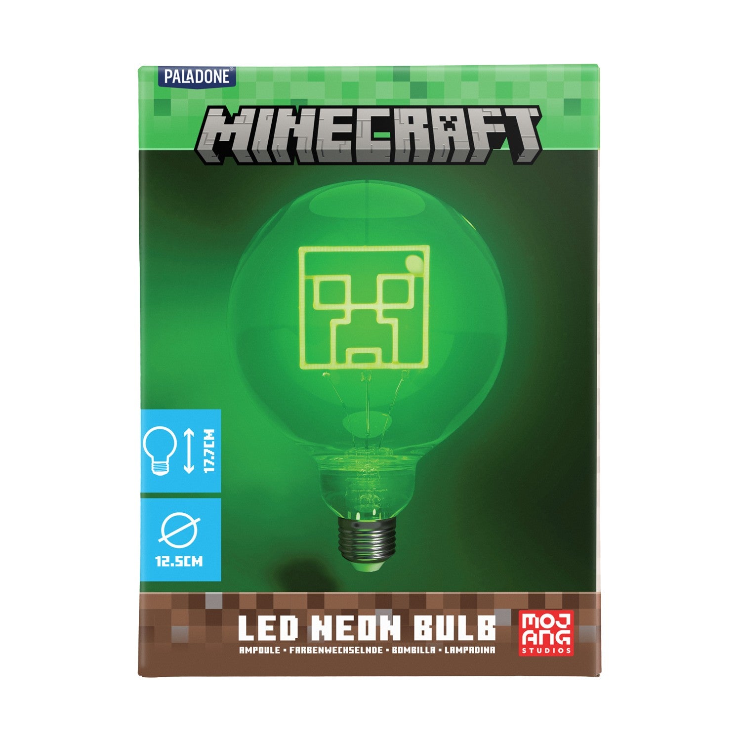 Paladone Minecraft Creeper LED Неонова Лампа - Sunday Habit