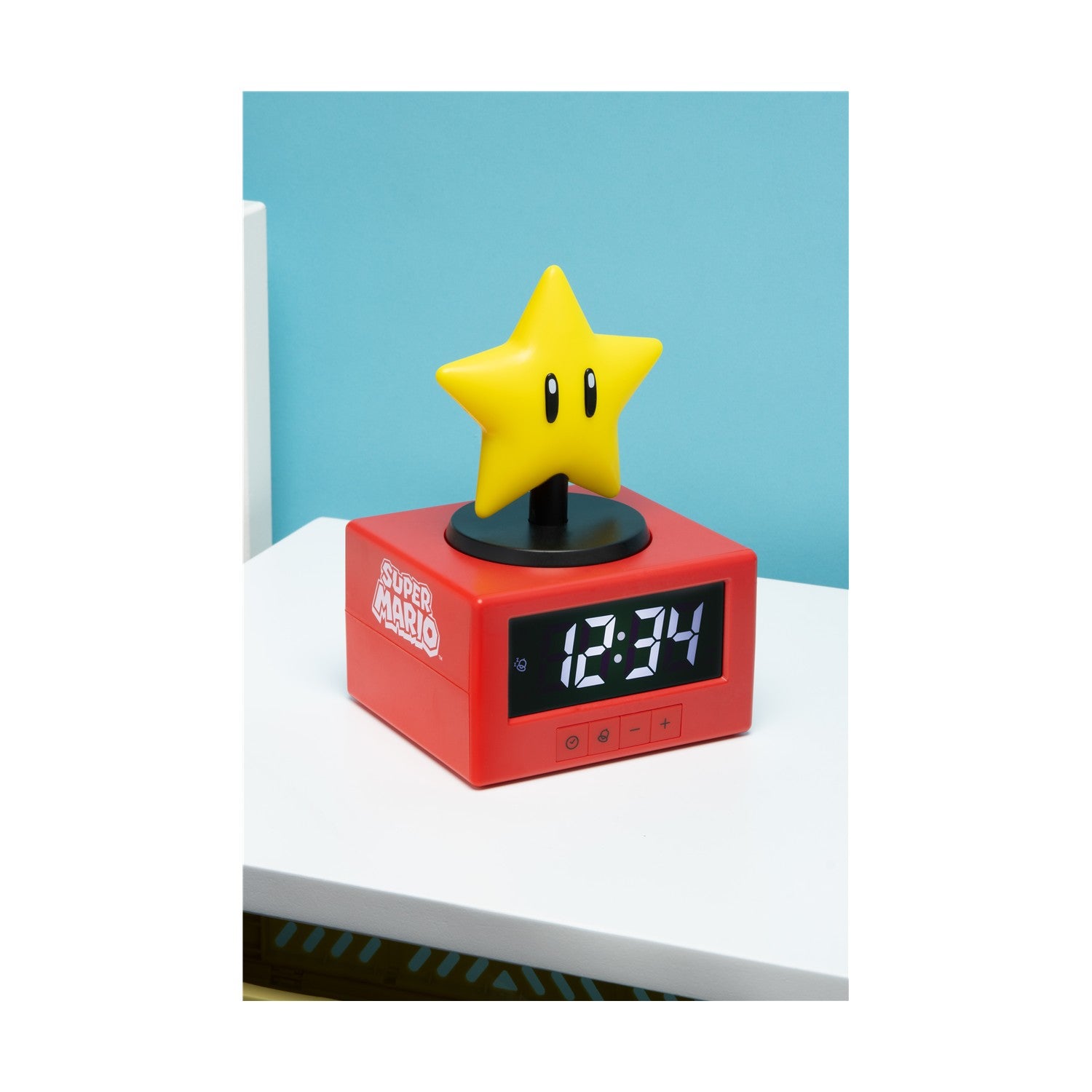 Paladone Icons: Super Mario - Super Star Alarm Clock (PP13708NN) - Sunday Habit
