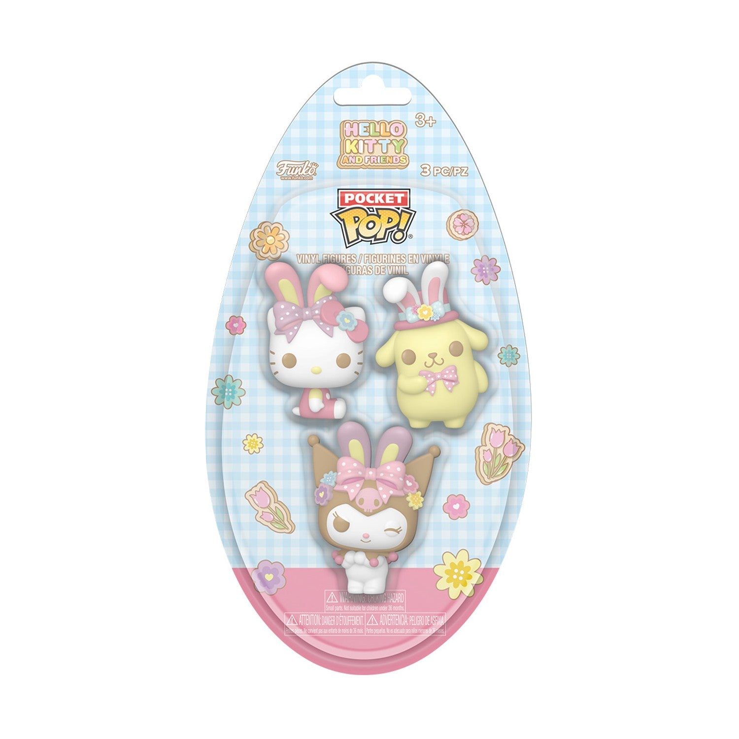 Funko Pocket Pop Комплект 3 Фигури Hello Kitty Spring Винилови - Sunday Habit