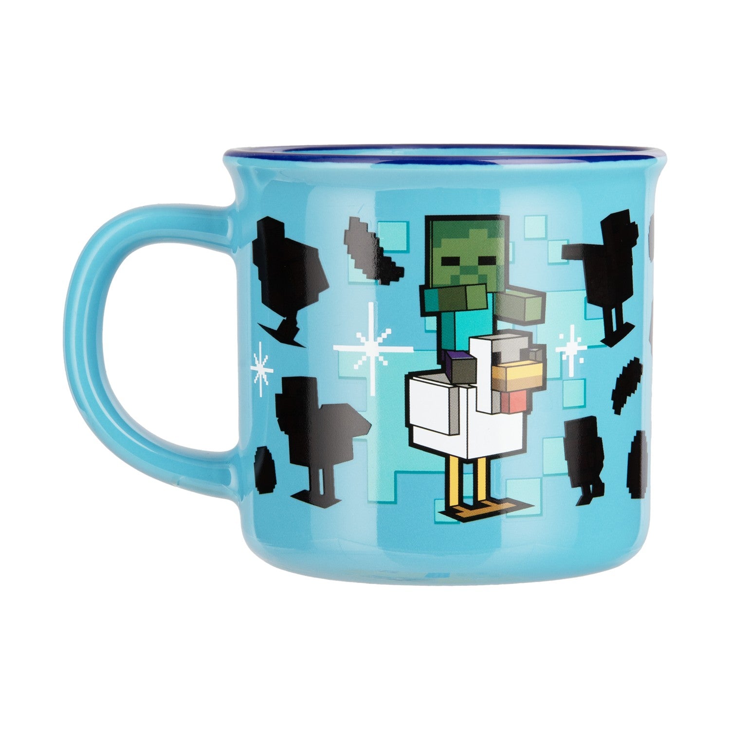 Paladone: Minecraft - Chicken Jockey Heat Change Mug (PP16272MCF) - Sunday Habit