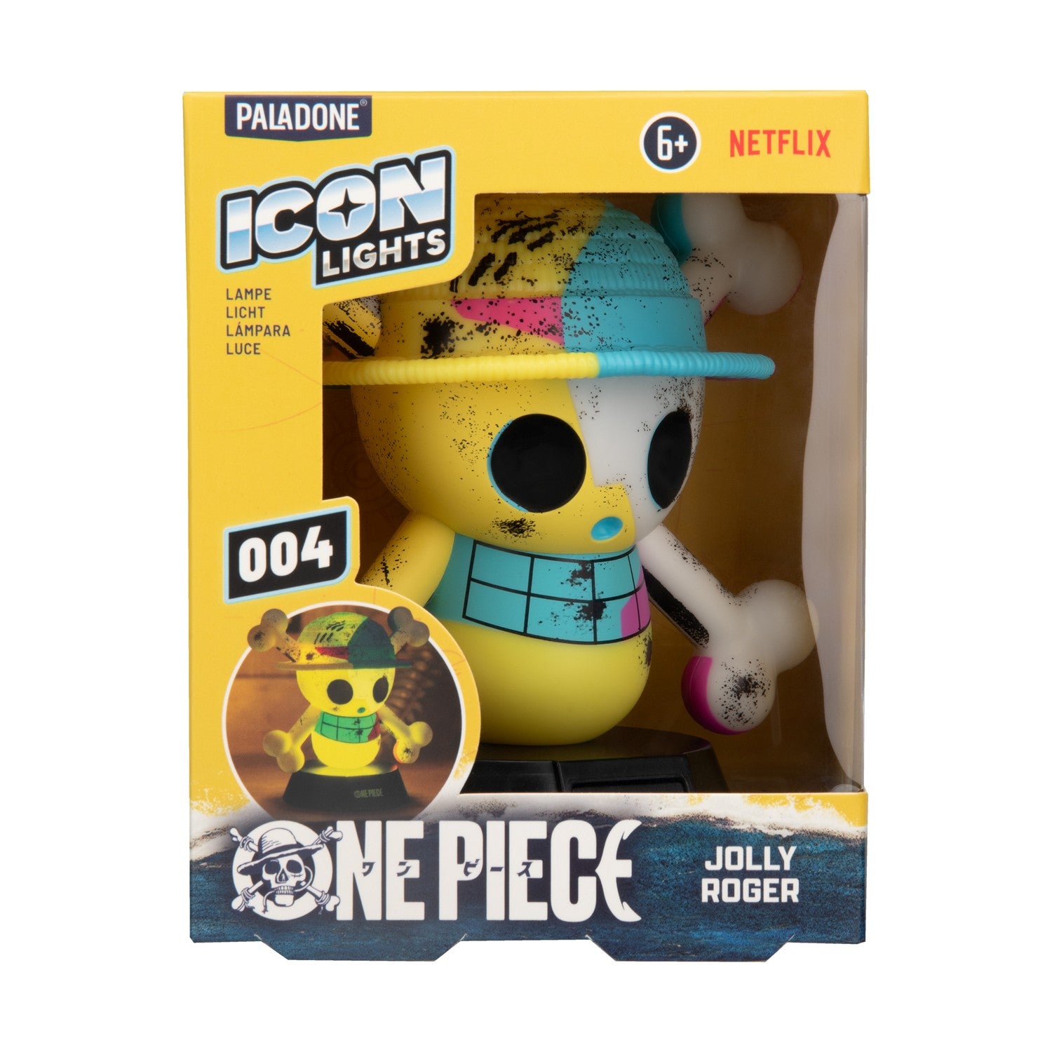 Paladone Icons Lights: One Piece - Jolly Roger Light (PP16021OPNF) - Sunday Habit