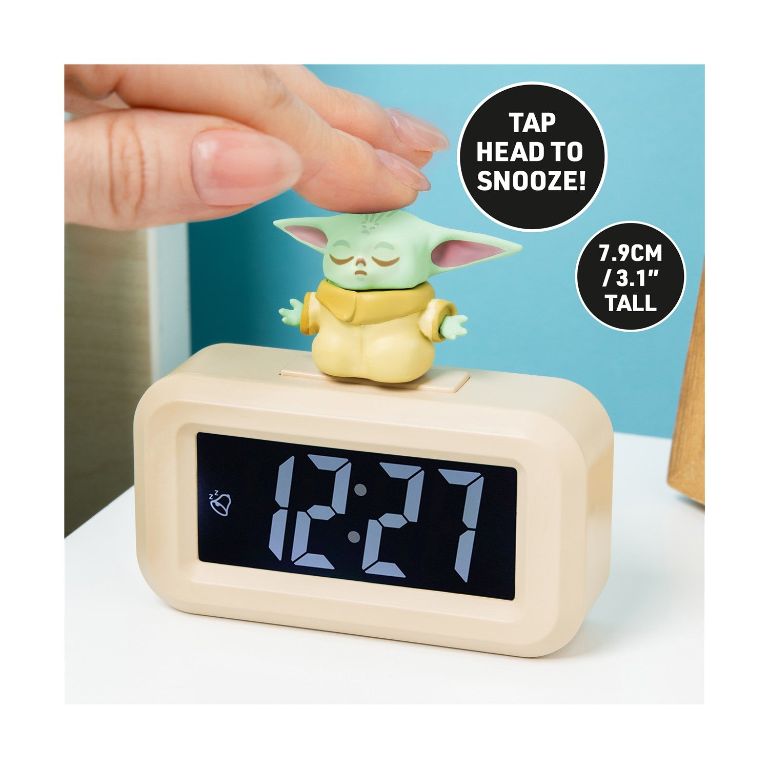 Paladone Icons: Star Wars The Mandalorian - Grogu Alarm Clock Mini (PP15803MAN) - Sunday Habit