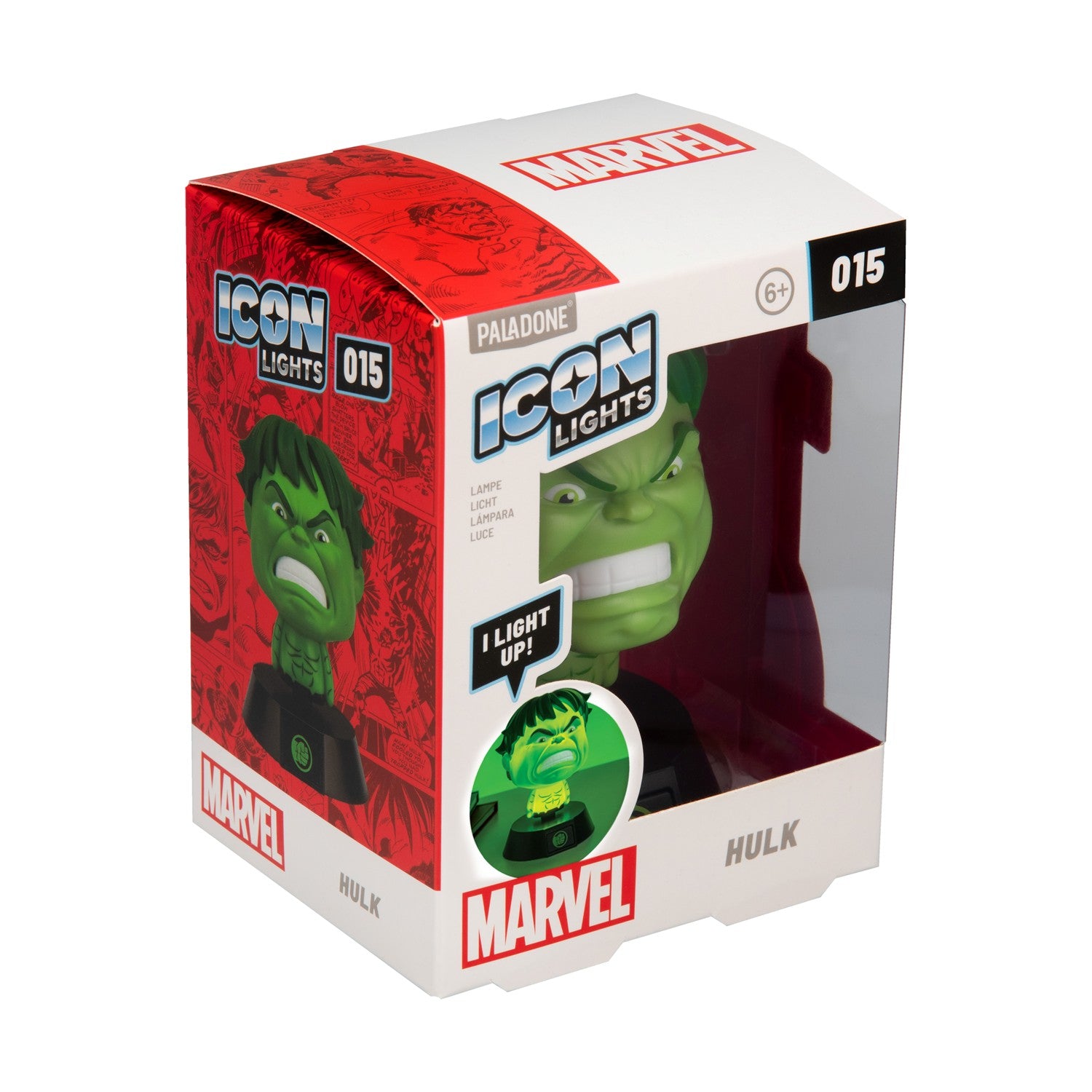 Paladone Icons: Marvel - Hulk Light (PP16010MU) - Sunday Habit