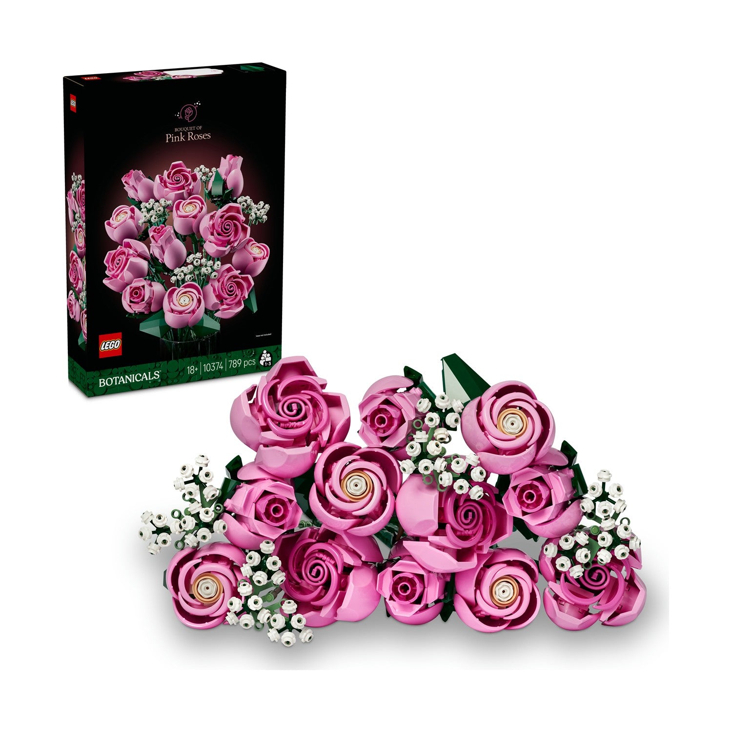 LEGO® Botanicals: Bouquet of Pink Roses (10374) - Sunday Habit