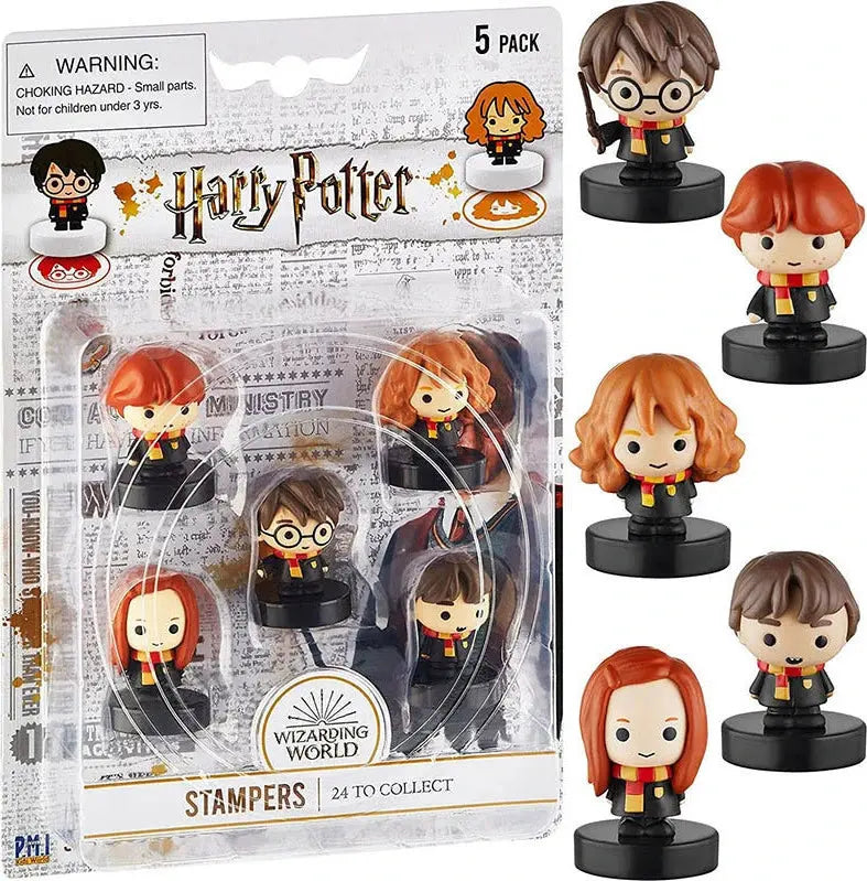 Harry Potter - 5 бр. печат-фигурки Harry Potter