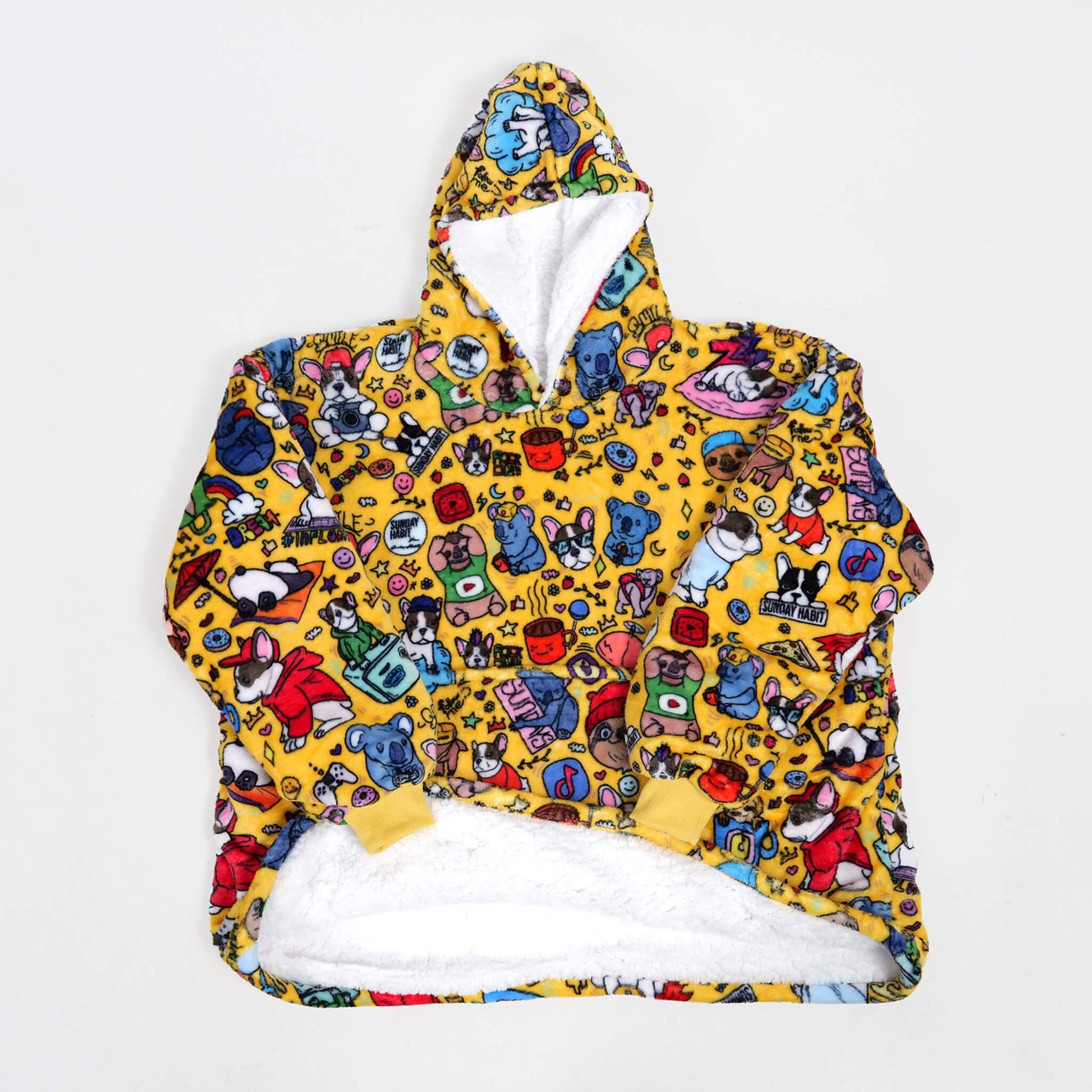 DOODLE - oodie (худи одеяло) - Sunday Habit