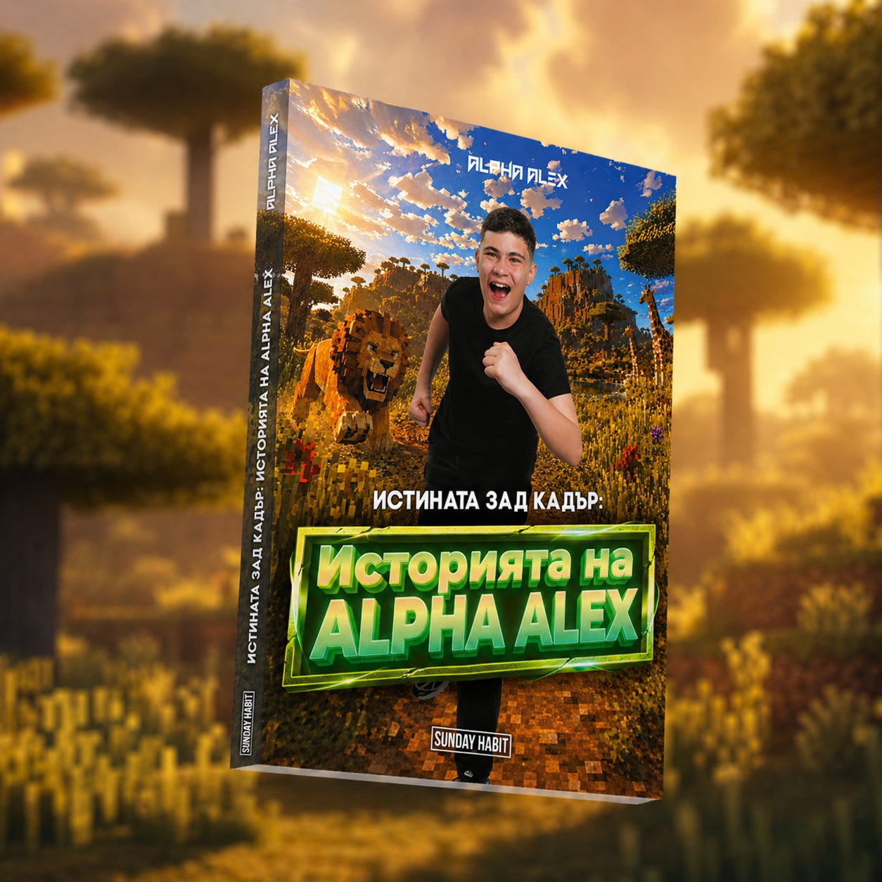 PRE-ORDER: Историята на Alpha Alex - книга + автограф