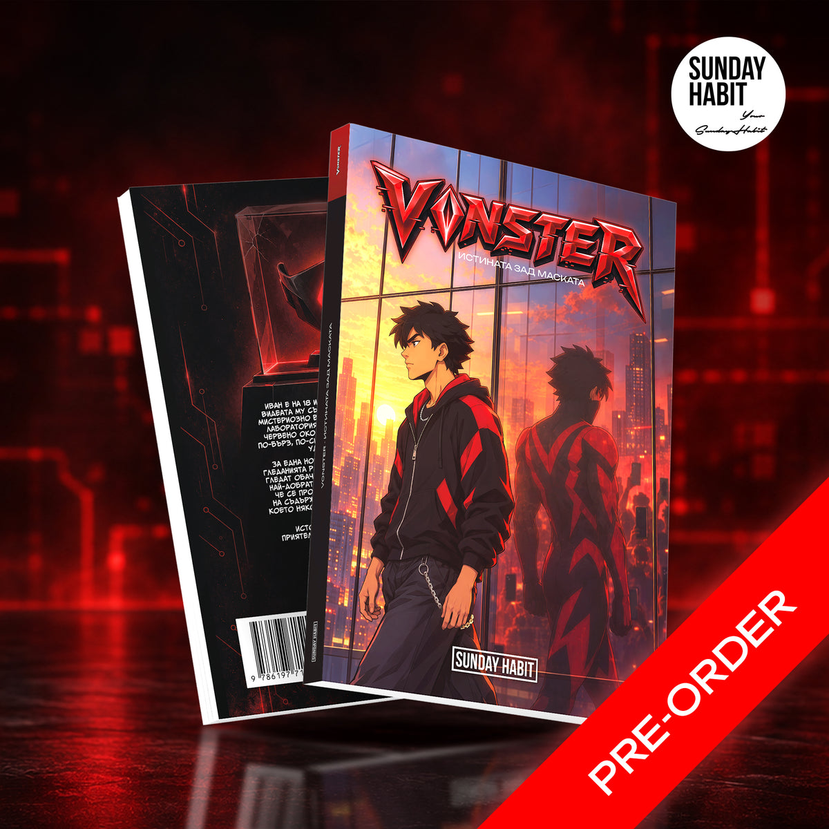 PRE-ORDER - VONSTER - Истината зад маската - комикс