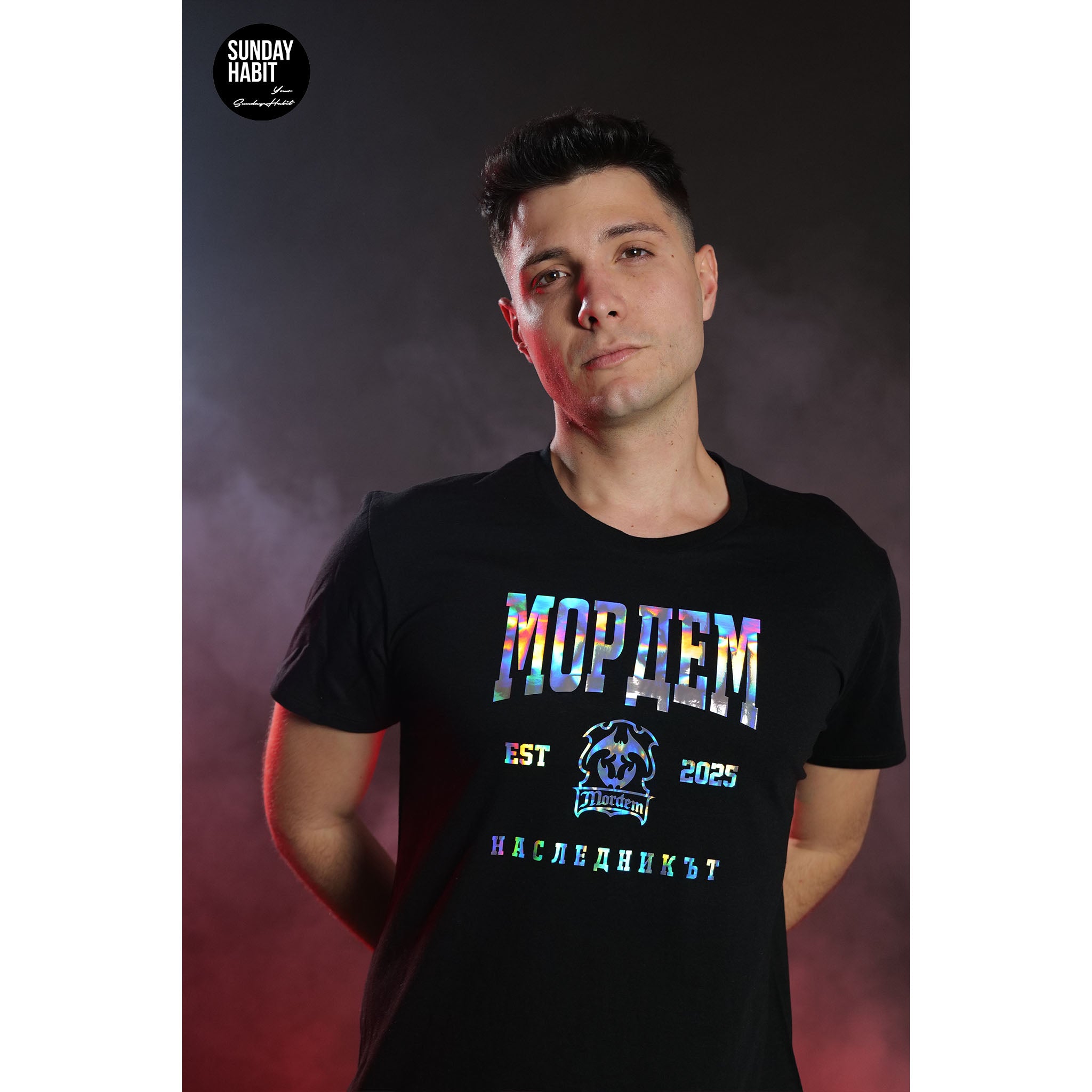 МОРДЕМ - черна тениска + ПОДАРЪК ПЛАКАТ